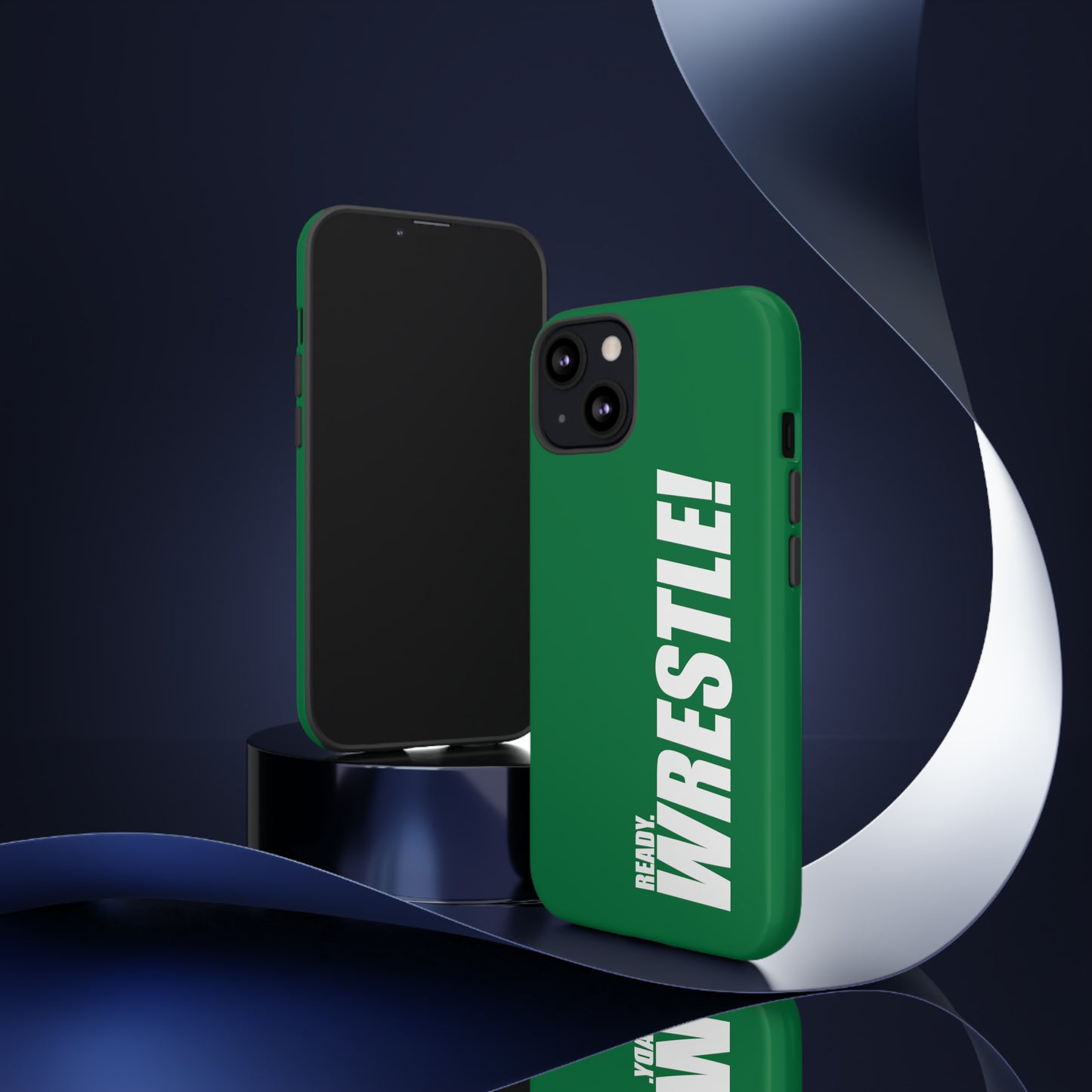 White/Green Tough Cases