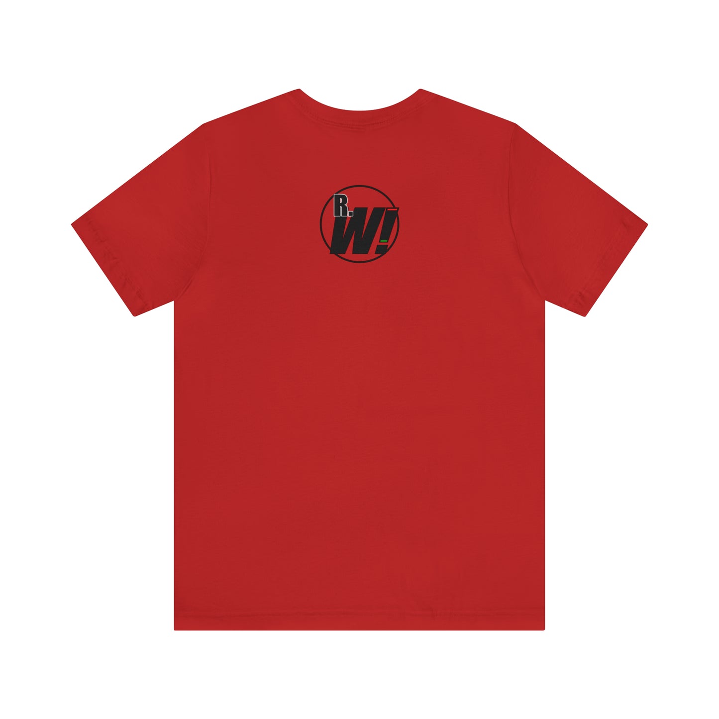 Ready. Wrestle! Black Logo w/Red Silhouettes, Unisex Heavy Cotton Tee Bella+Canvas