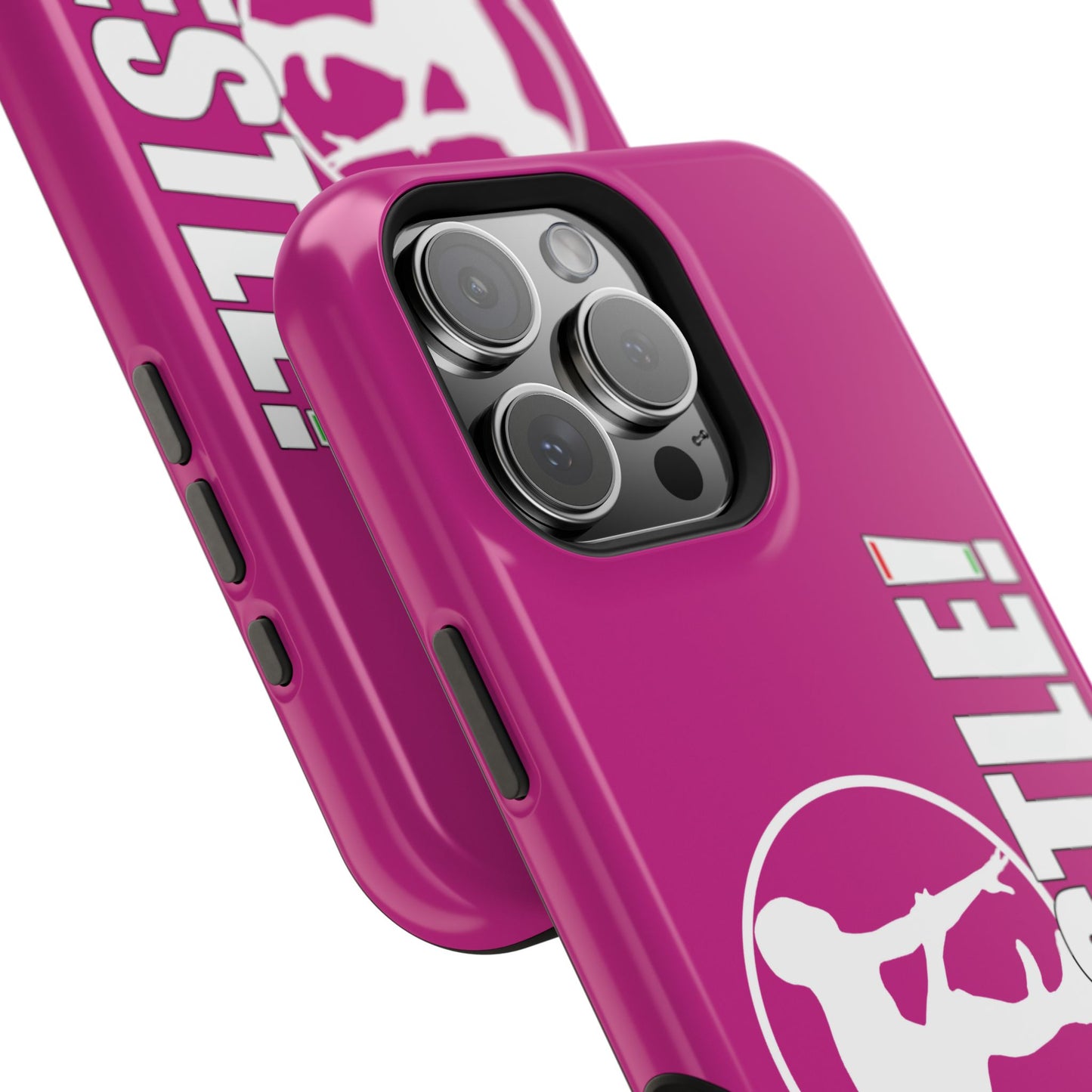 Ready. Wrestle! Pink iPhone Magnetic Impact-Resistant Case