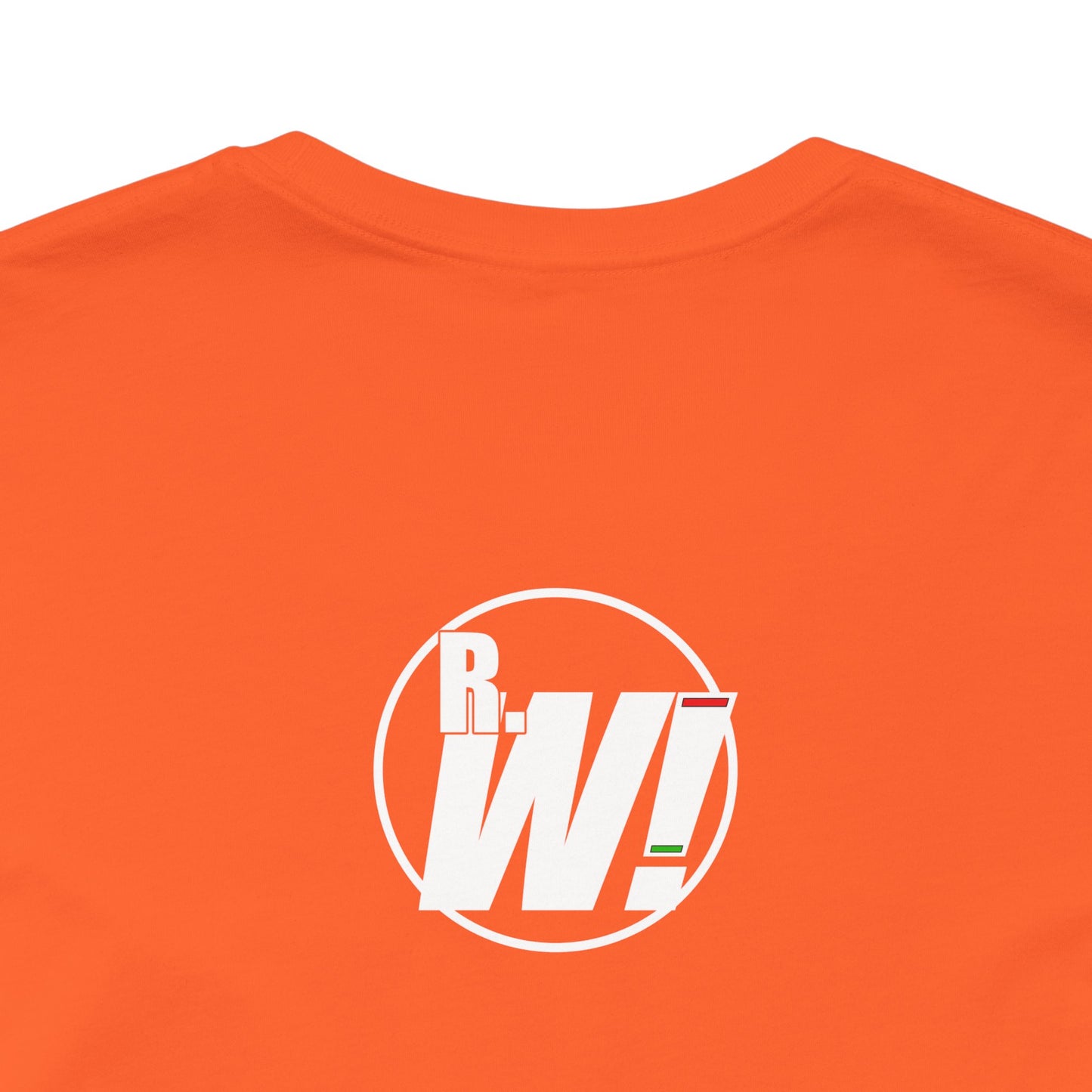 Ready. Wrestle! Gold Logo with Green, Unisex Jersey Short Sleeve Tee