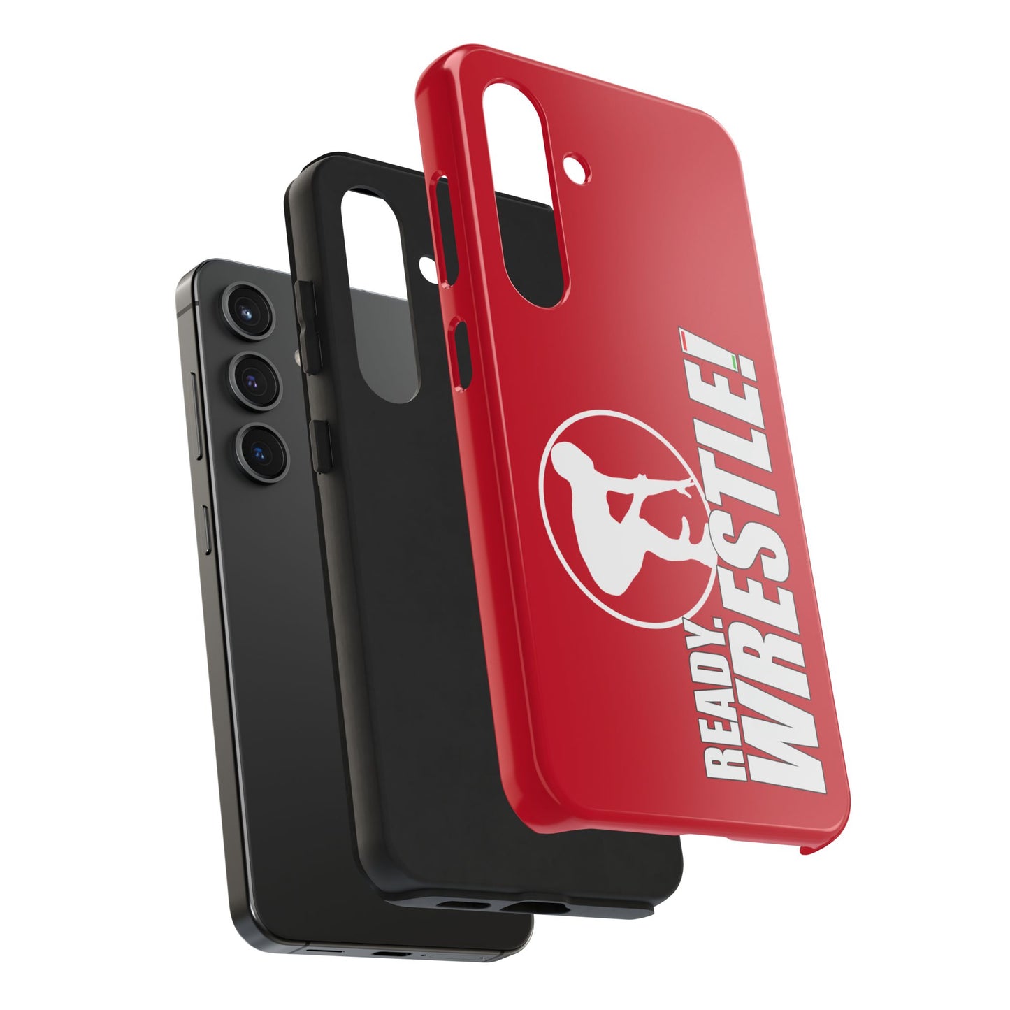 Ready. Wrestle! Red Galaxy Tough Phone Case