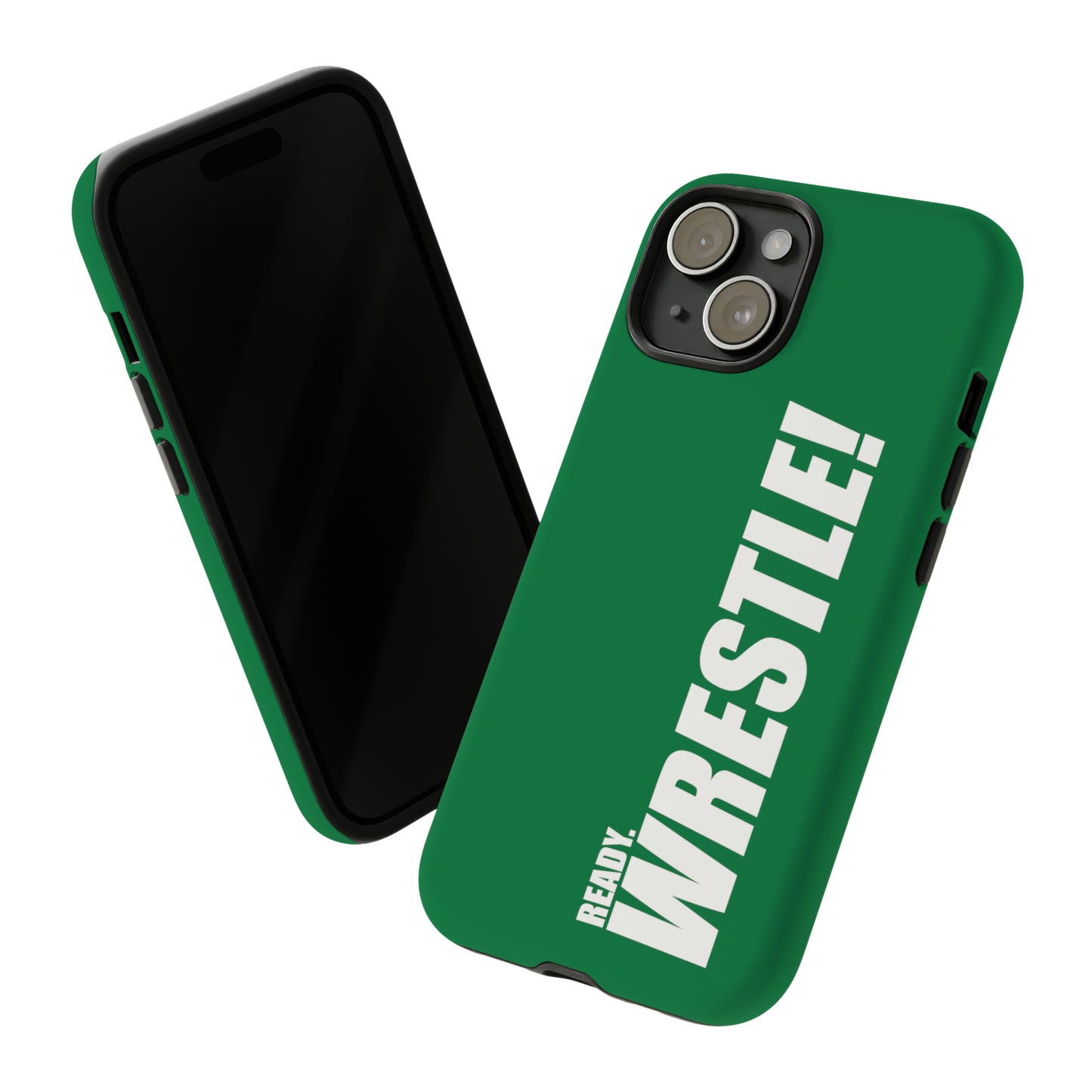 White/Green Tough Cases