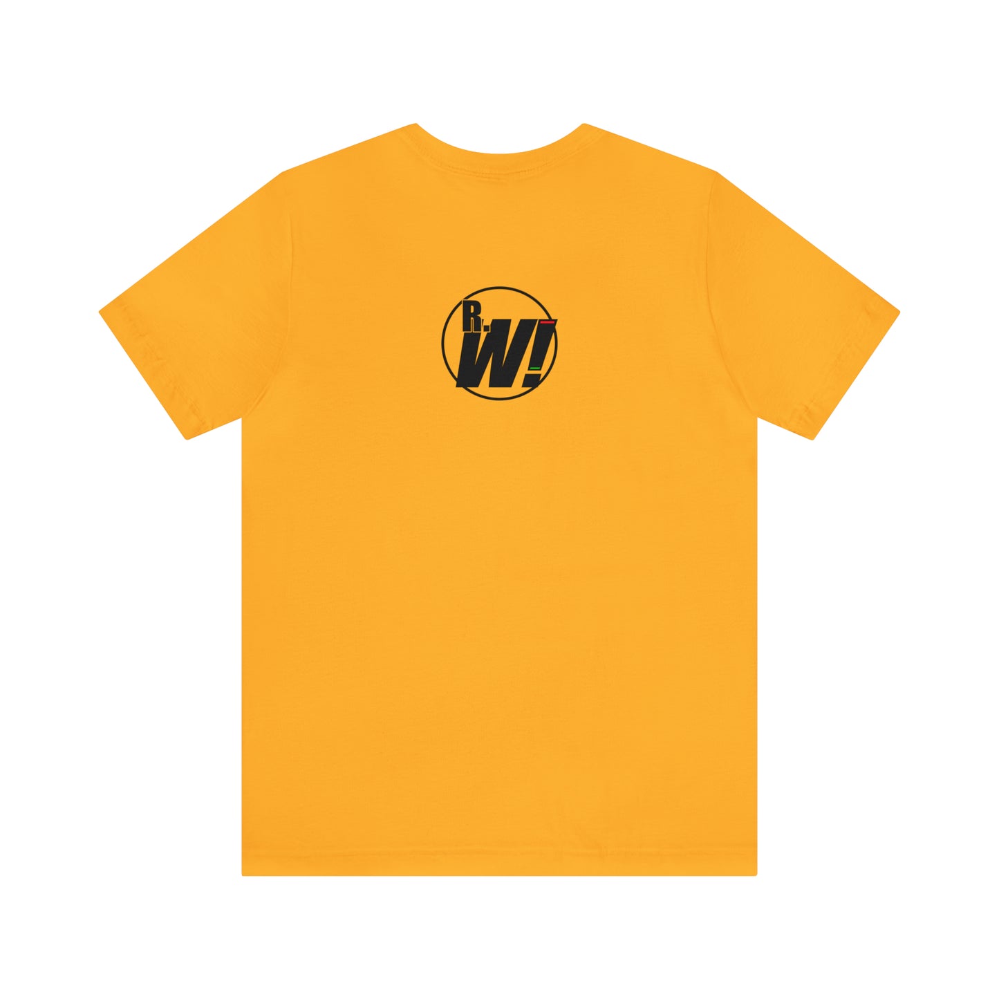 Ready. Wrestle! Black Logo w/Yellow Silhouettes, Unisex Heavy Cotton Tee Bella+Canvas