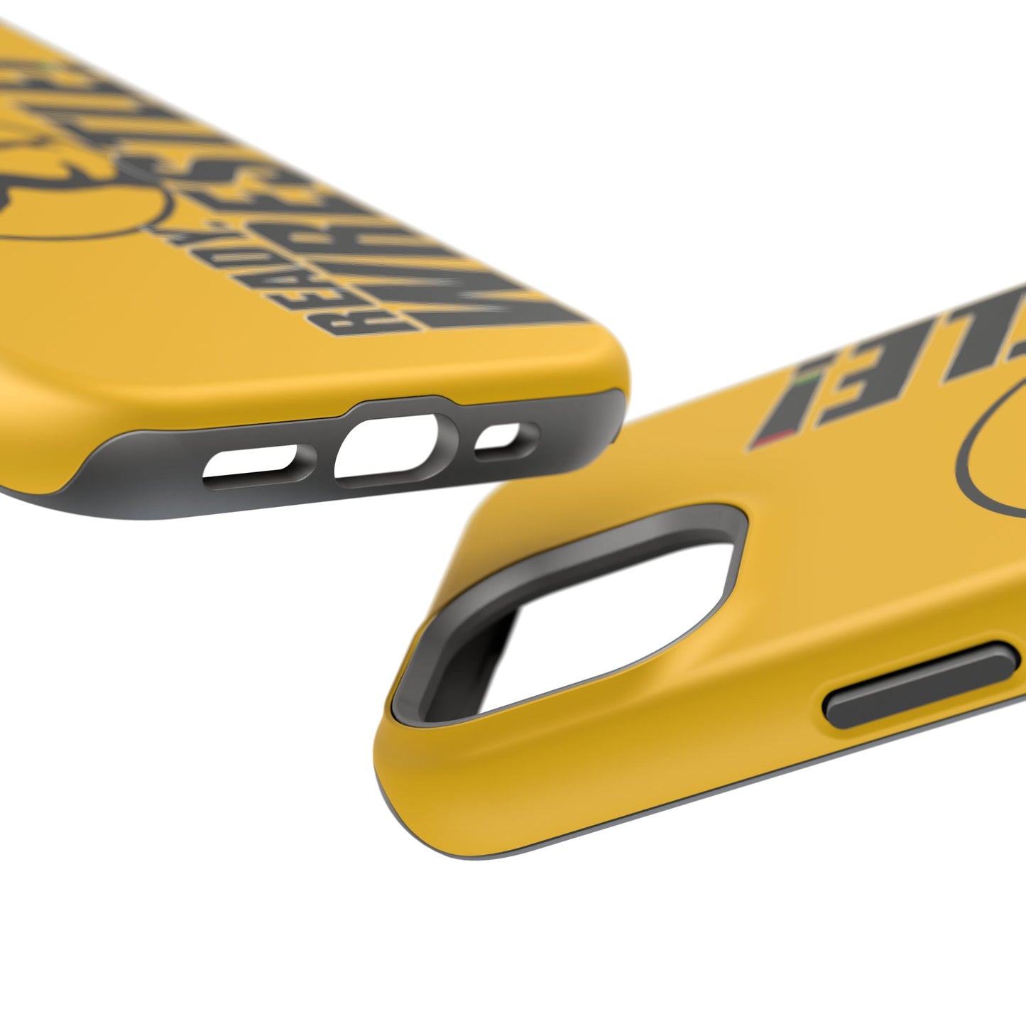 Ready. Wrestle! Yellow iPhone Magnetic Impact-Resistant Case