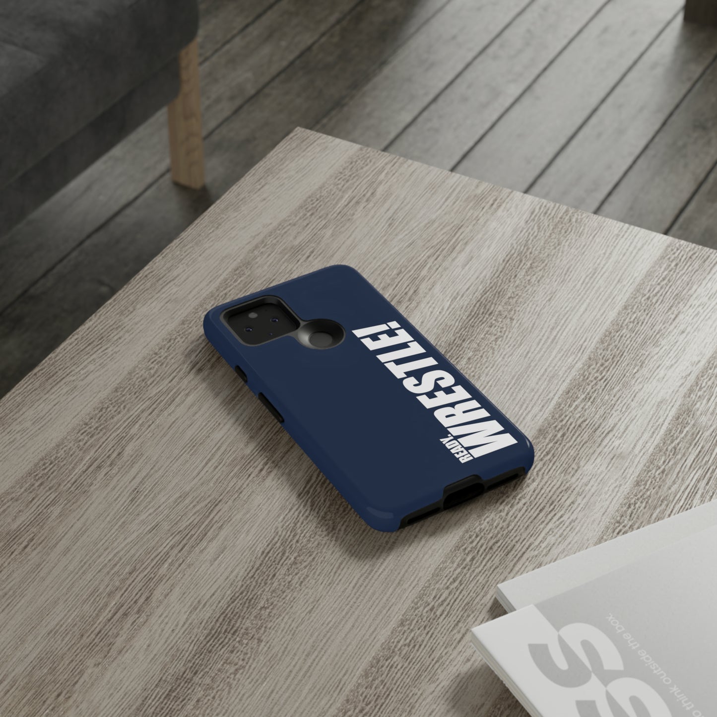 White/Navy Tough Cases