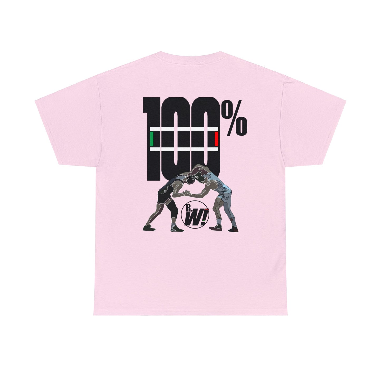 Bro. 100%! Unisex Heavy Cotton Tee, Gildan 5000