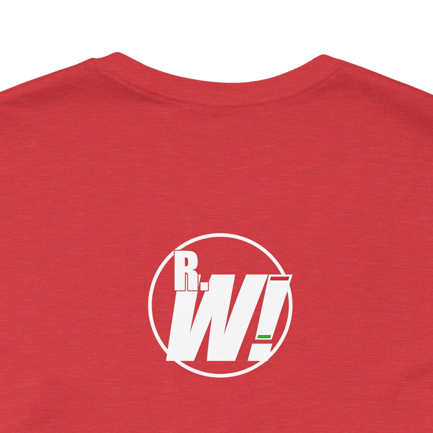 Ready. Wrestle! Gold Logo with Green, Unisex Jersey Short Sleeve Tee