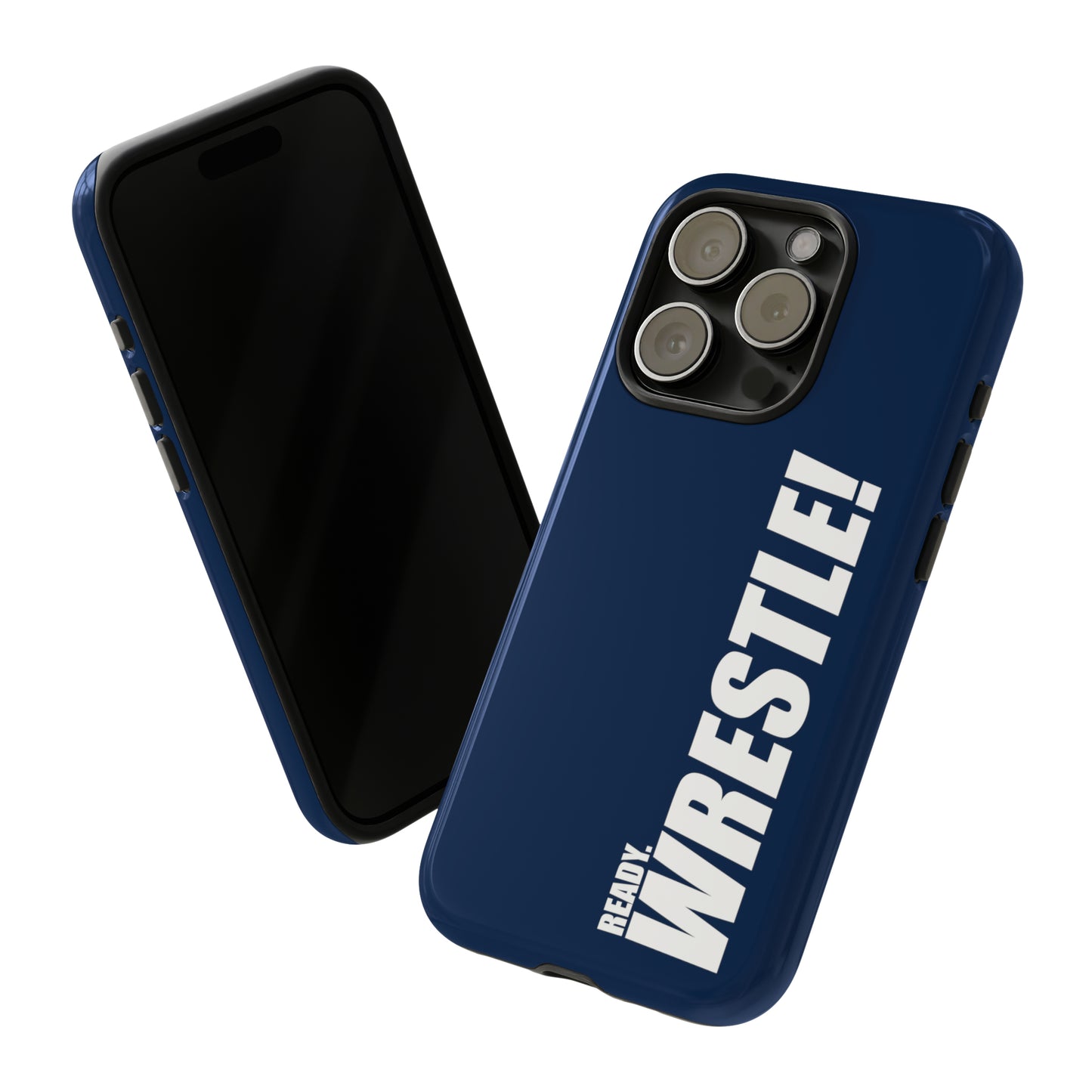 White/Navy Tough Cases