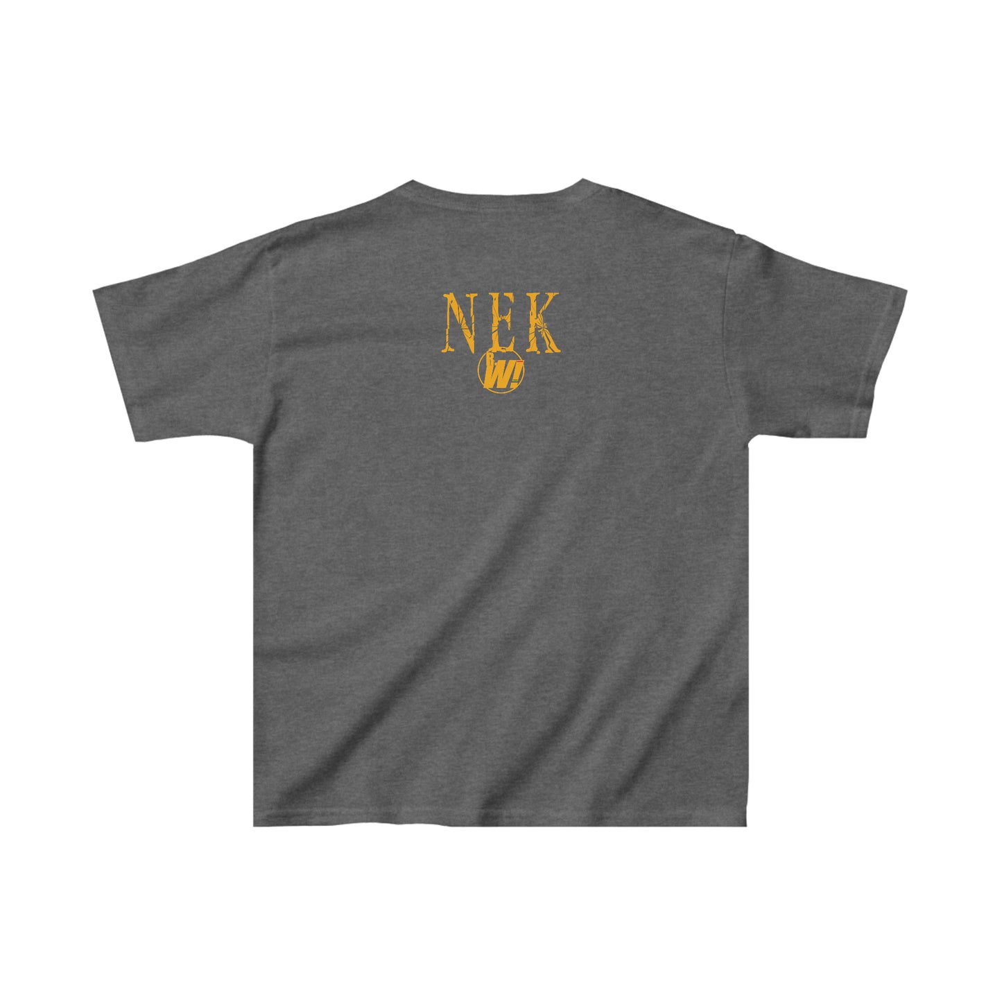 NEK Python Wrestling Kids, Gold Logo, Unisex Jersey Short Sleeve Tee