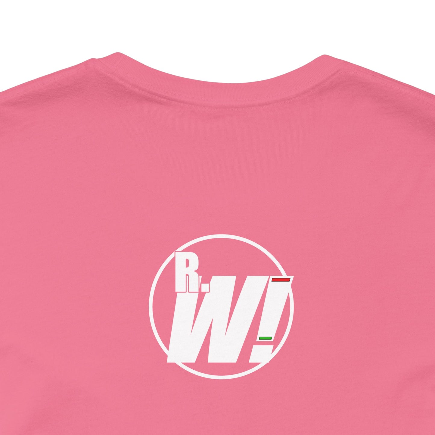 Ready. Wrestle! Gold Logo with Green, Unisex Jersey Short Sleeve Tee