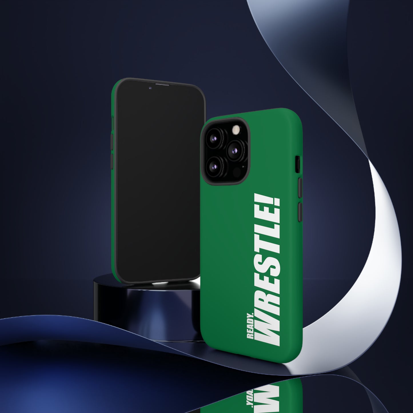 White/Green Tough Cases