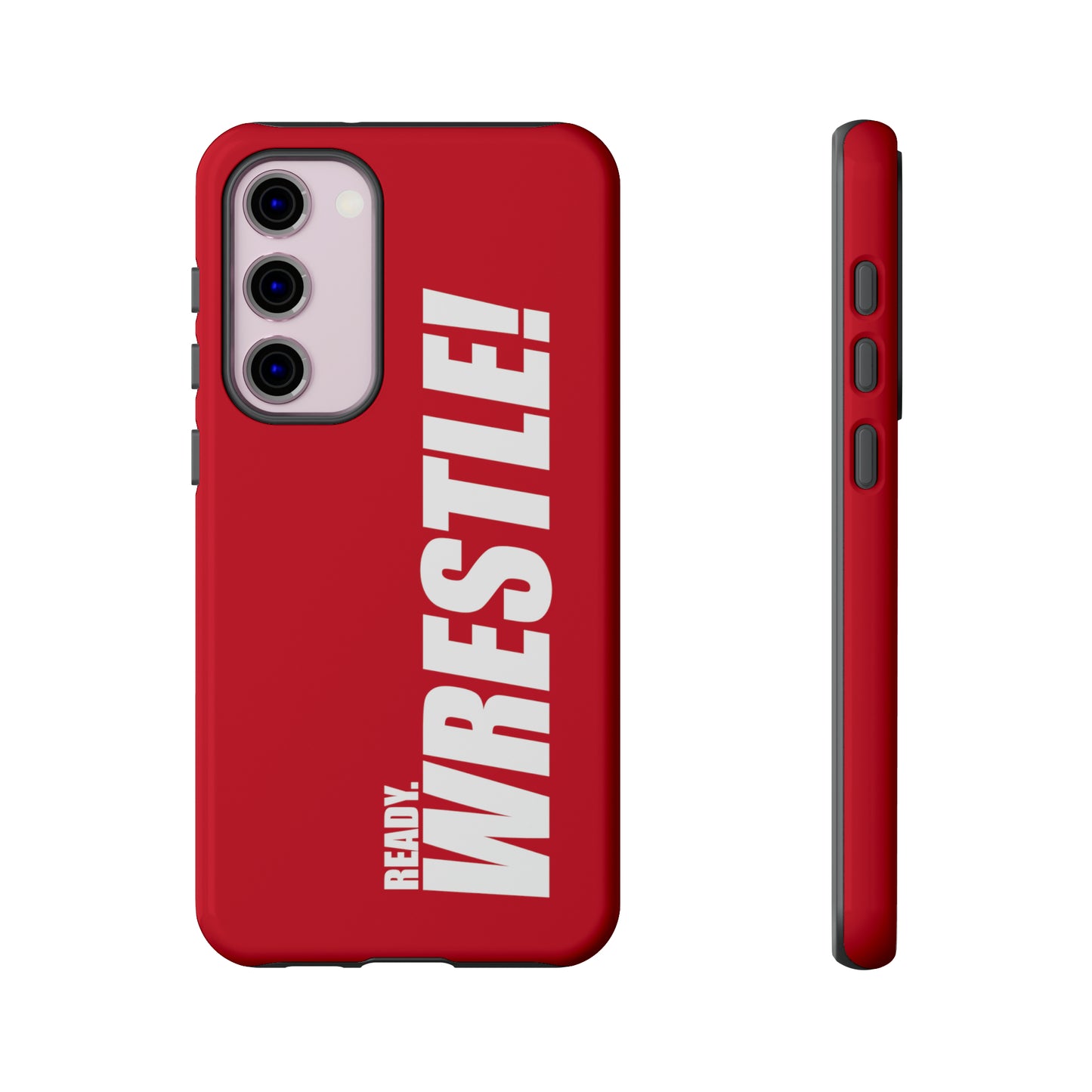 White/Red Tough Cases