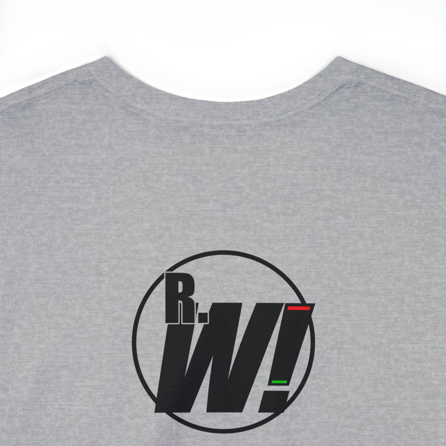 Ready. Wrestle! Black Logo w/Pink Silhouettes, Unisex Heavy Cotton Tee