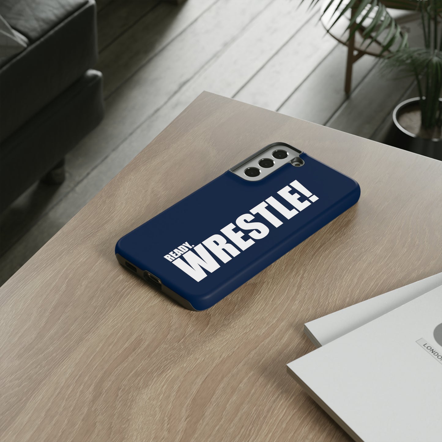 White/Navy Tough Cases