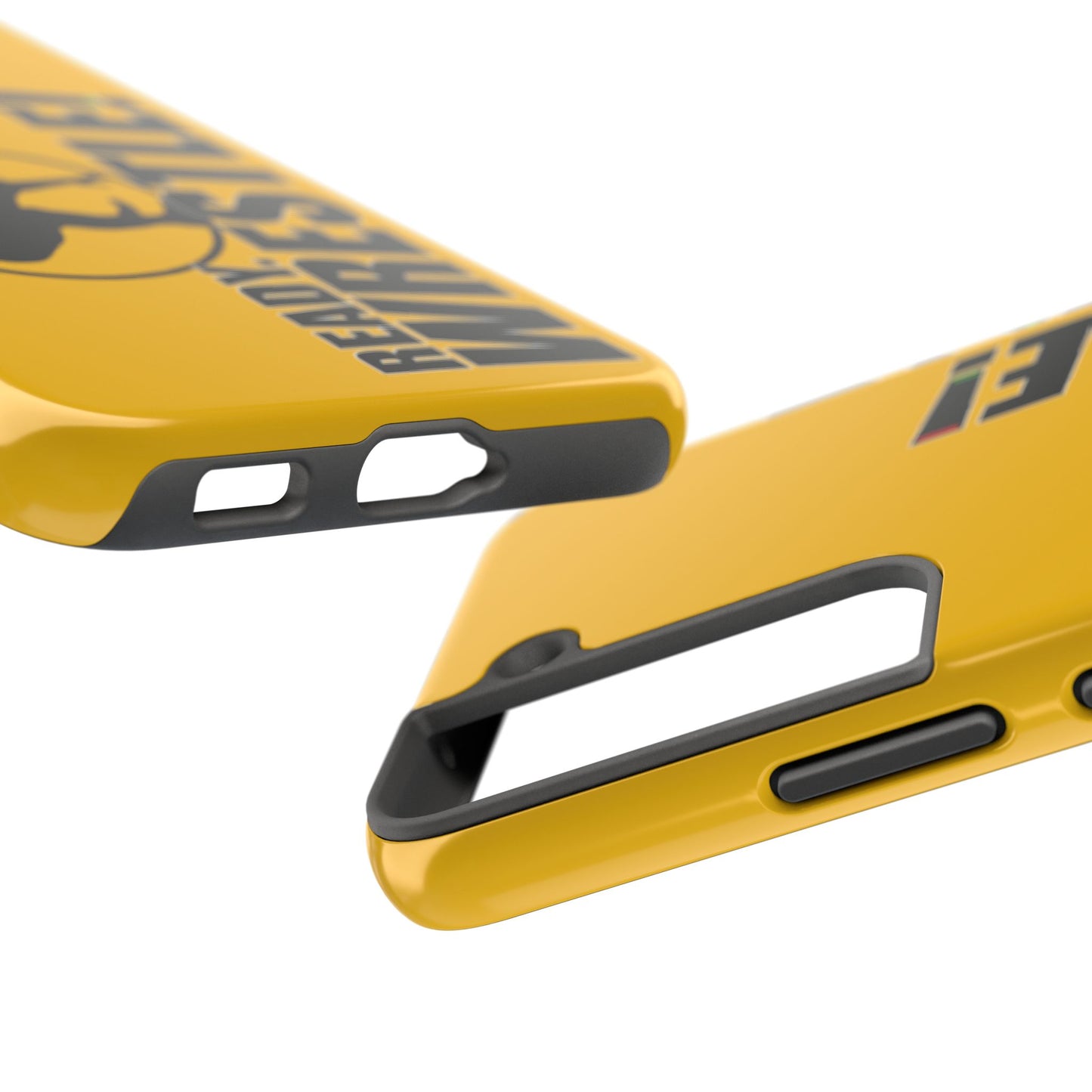 Ready. Wrestle! Yellow Galaxy Tough Phone Case