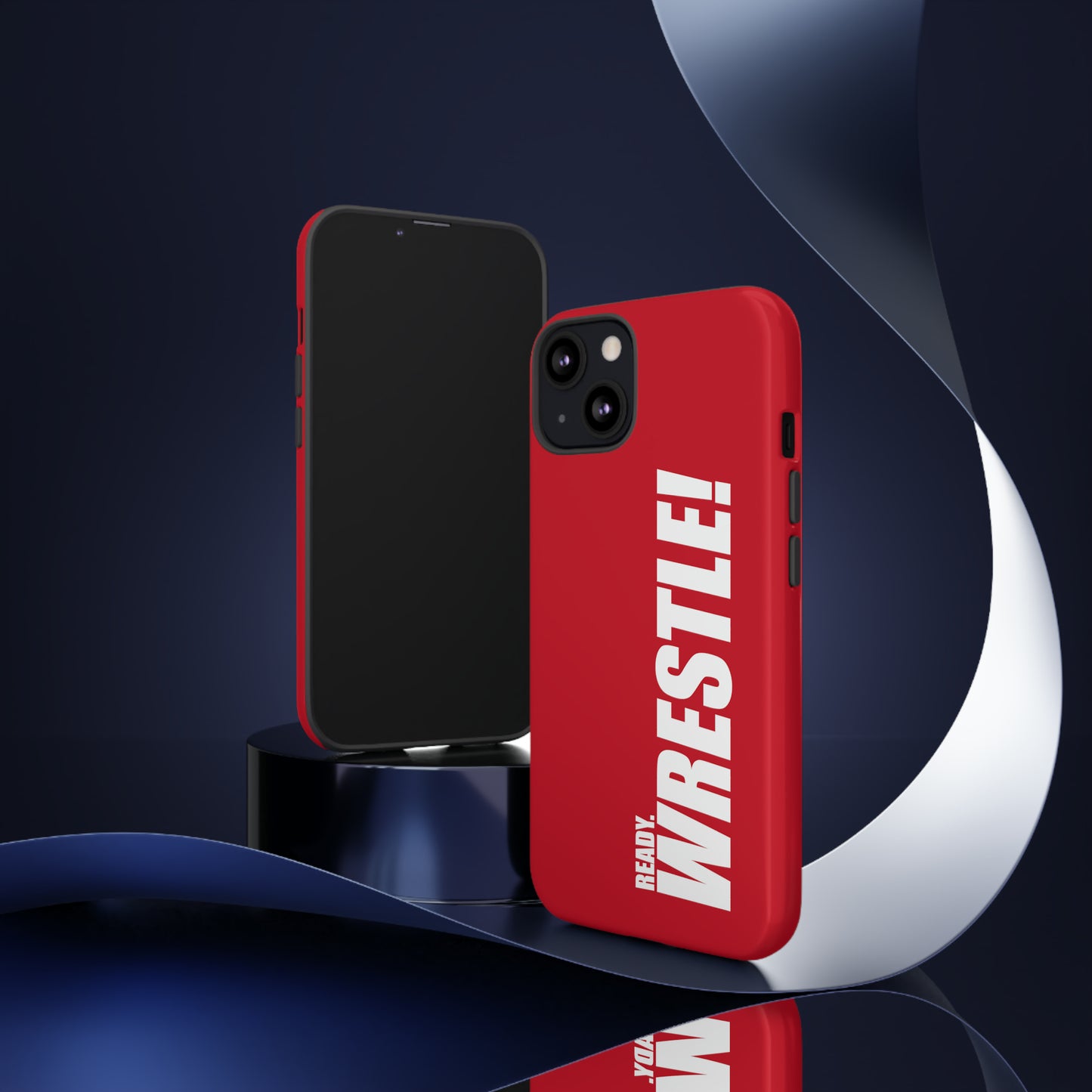 White/Red Tough Cases