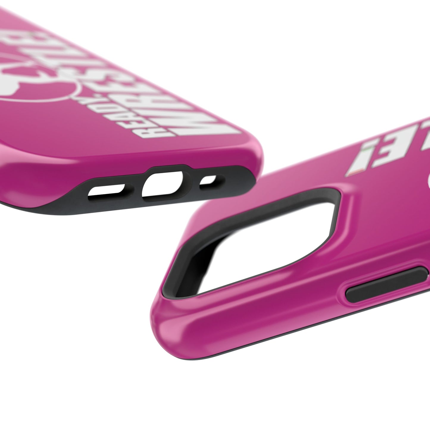 Ready. Wrestle! Pink iPhone Magnetic Impact-Resistant Case