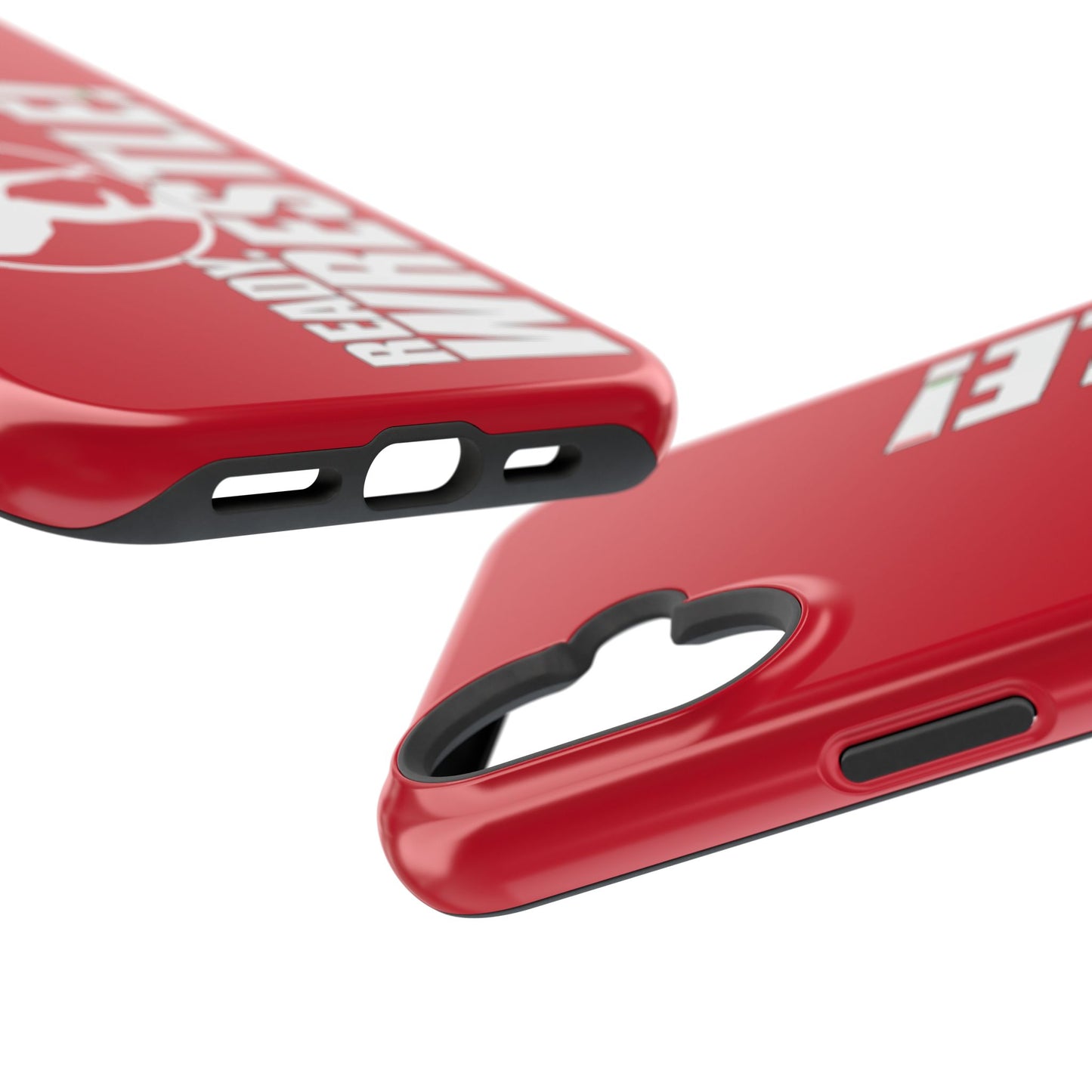Ready. Wrestle! Red iPhone Magnetic Impact-Resistant Case