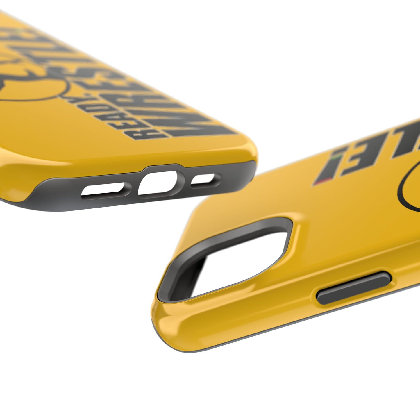 Ready. Wrestle! Yellow iPhone Magnetic Impact-Resistant Case