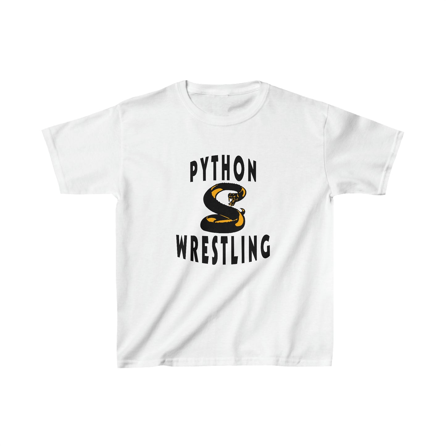 NEK Python Wrestling Kids, Black Logo, Unisex Jersey Short Sleeve Tee