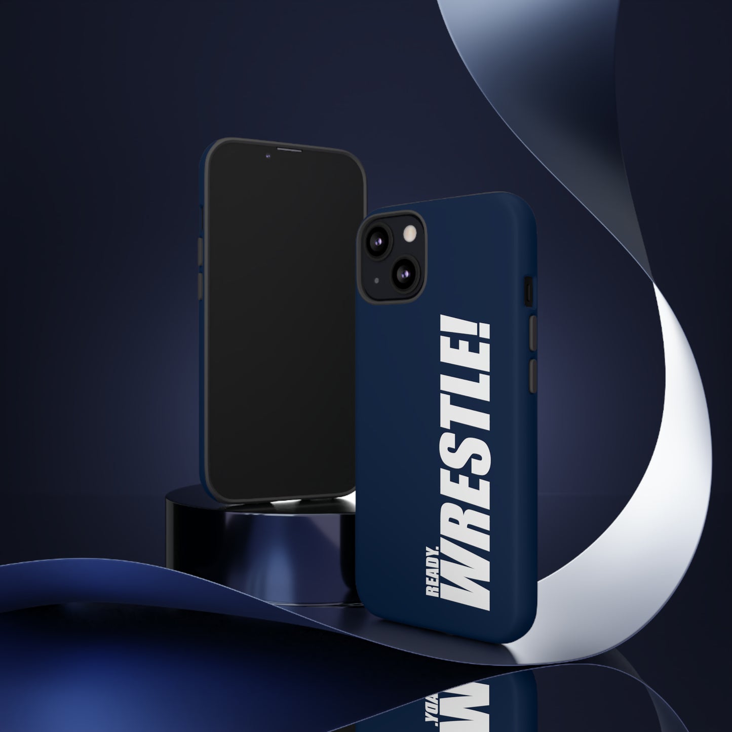 White/Navy Tough Cases