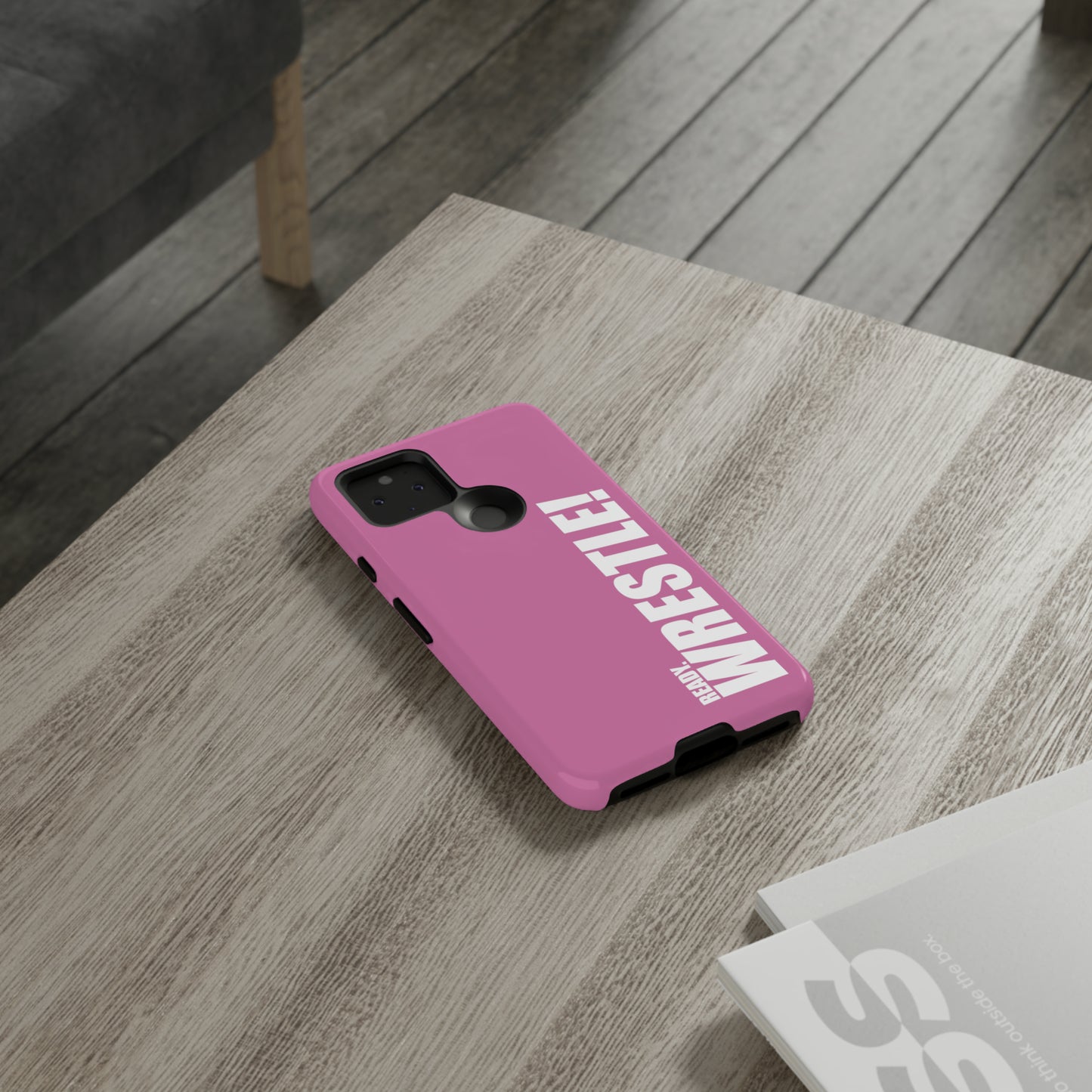 White/Pink Tough Cases