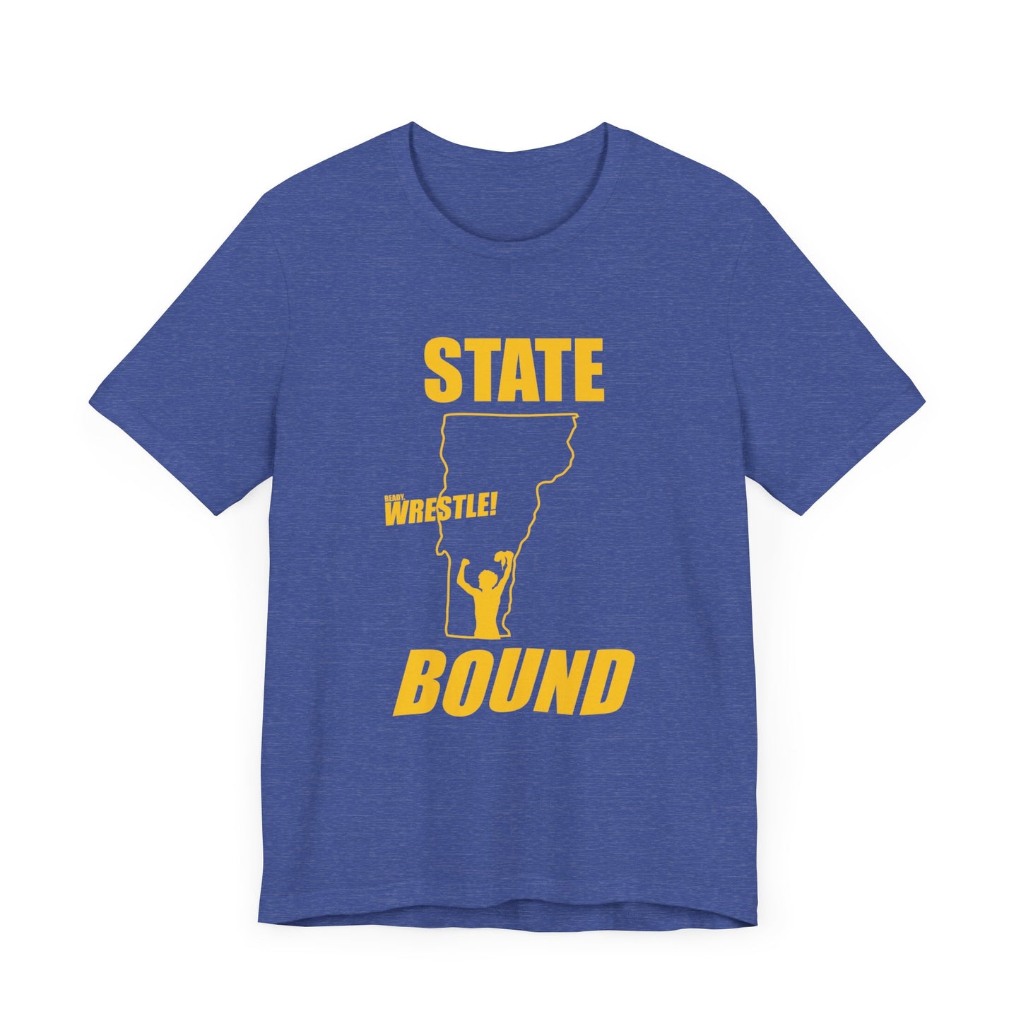 Vermont State Bound!, Unisex Jersey Short Sleeve Tee