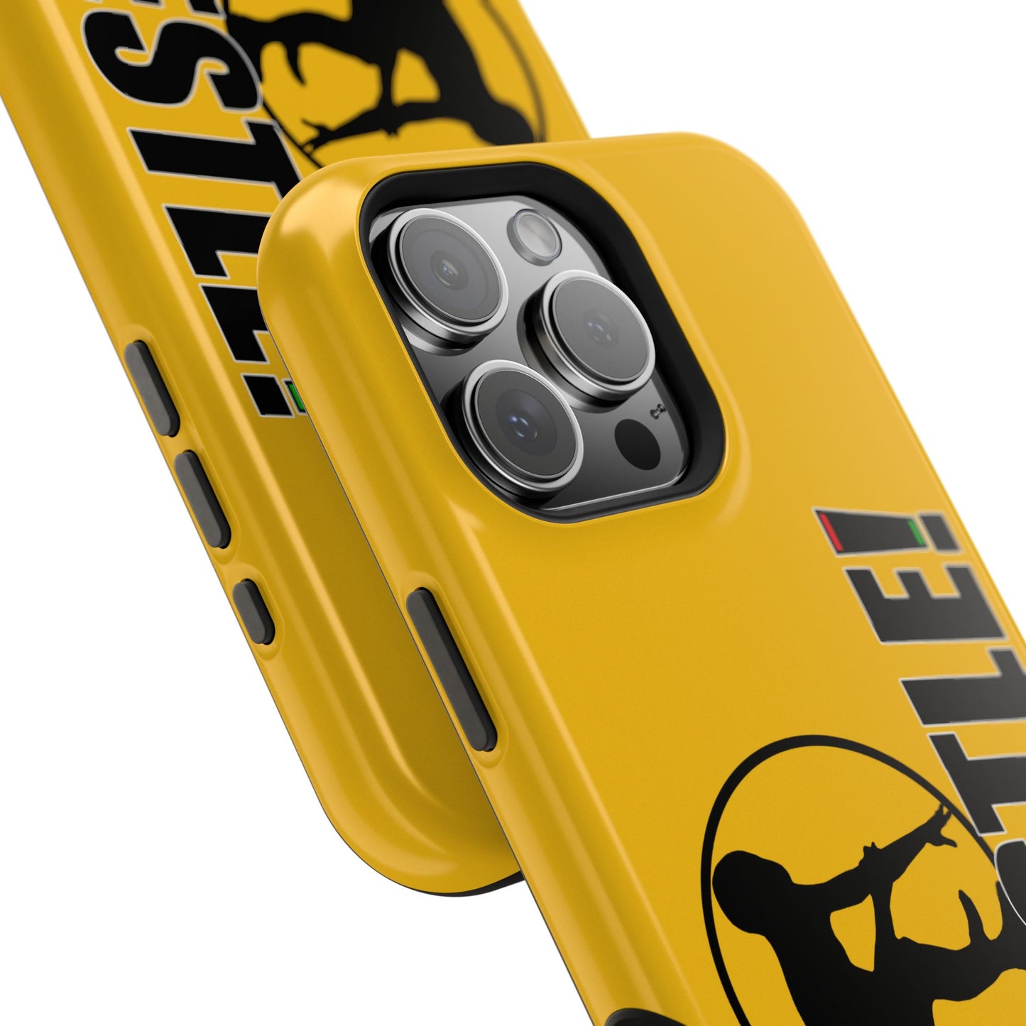 Ready. Wrestle! Yellow iPhone Magnetic Impact-Resistant Case