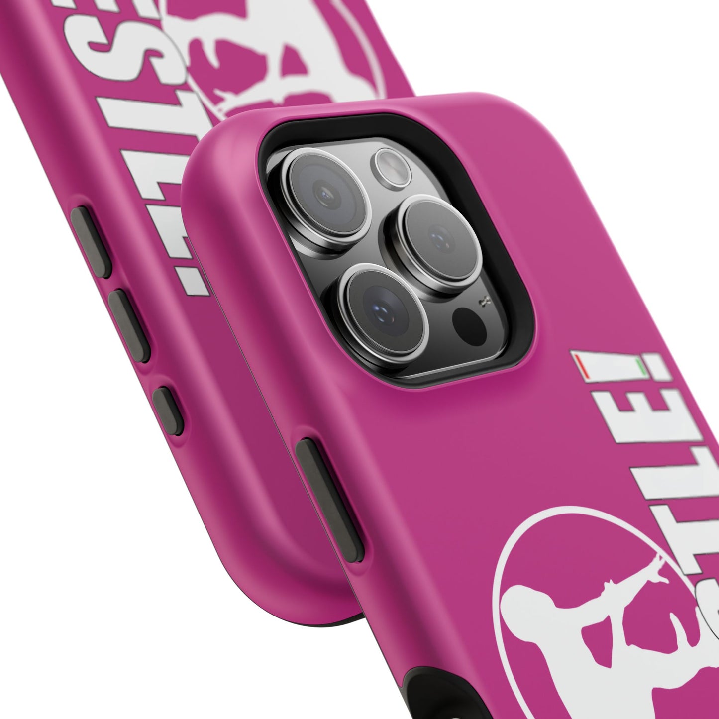 Ready. Wrestle! Pink iPhone Magnetic Impact-Resistant Case