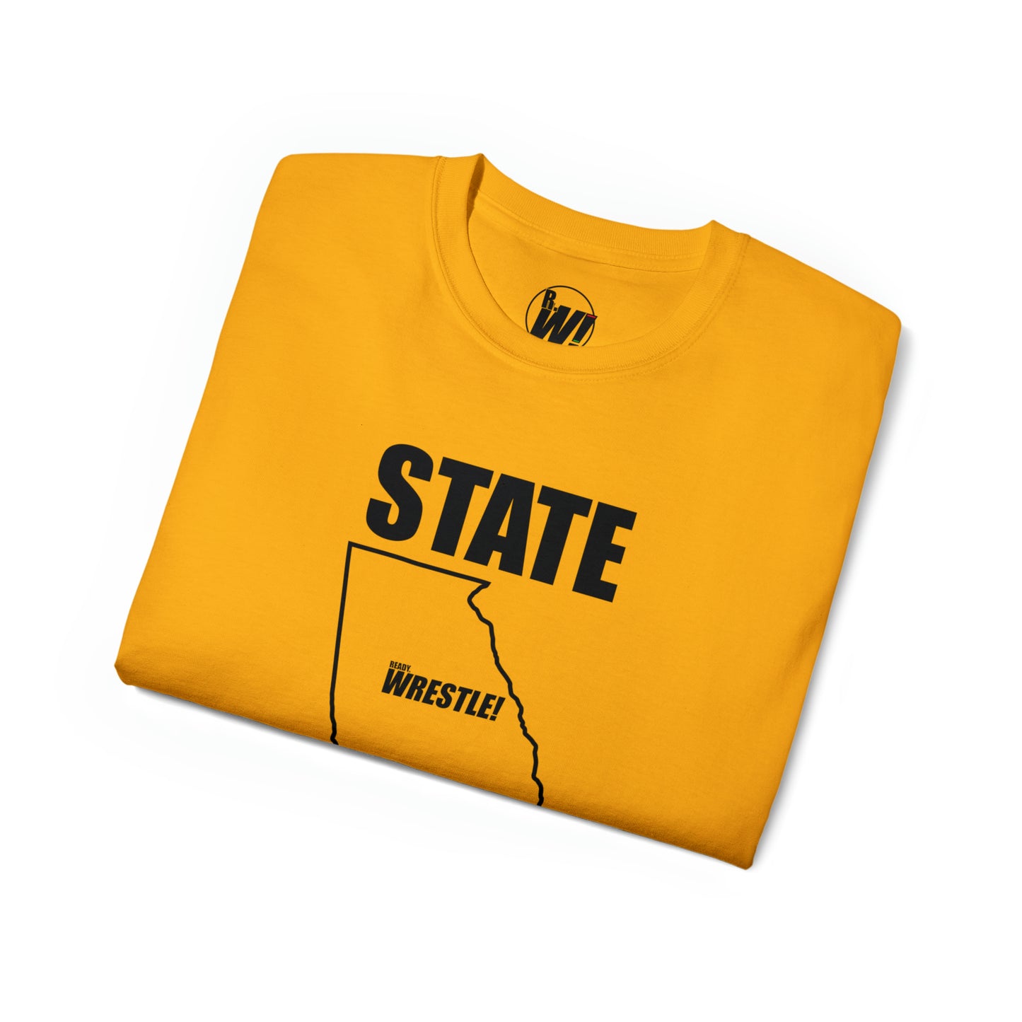 Georgia State Bound, Unisex Ultra Cotton Tee, Black Logo