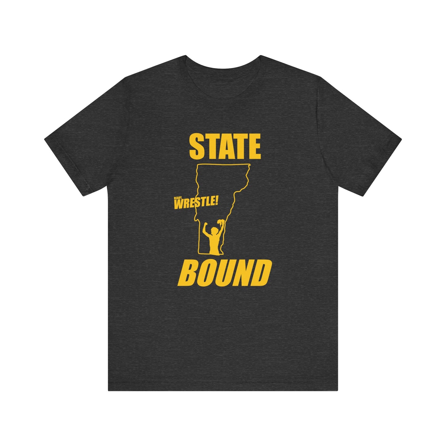 Vermont State Bound!, Unisex Jersey Short Sleeve Tee