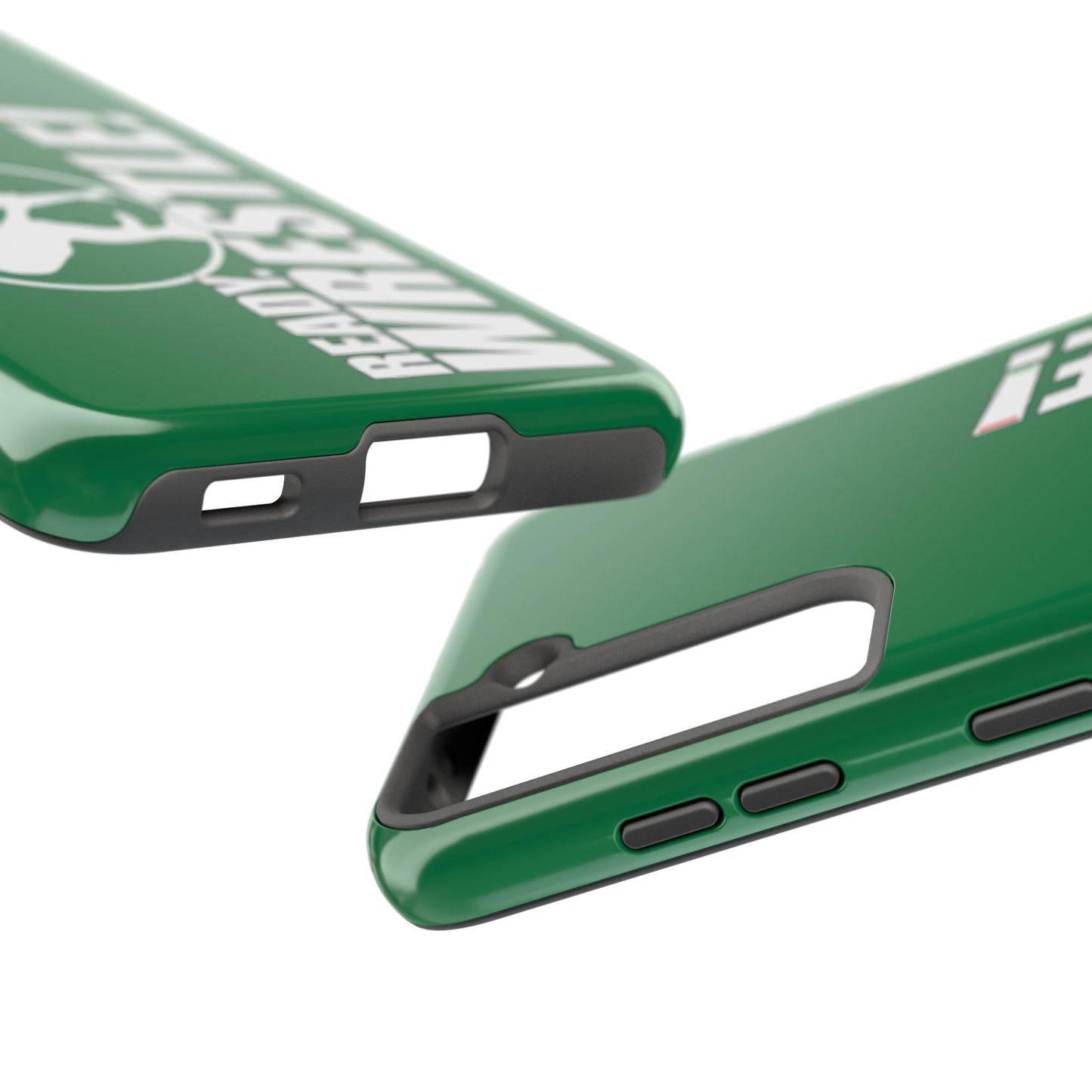 Ready. Wrestle! Green Galaxy Tough Phone Case