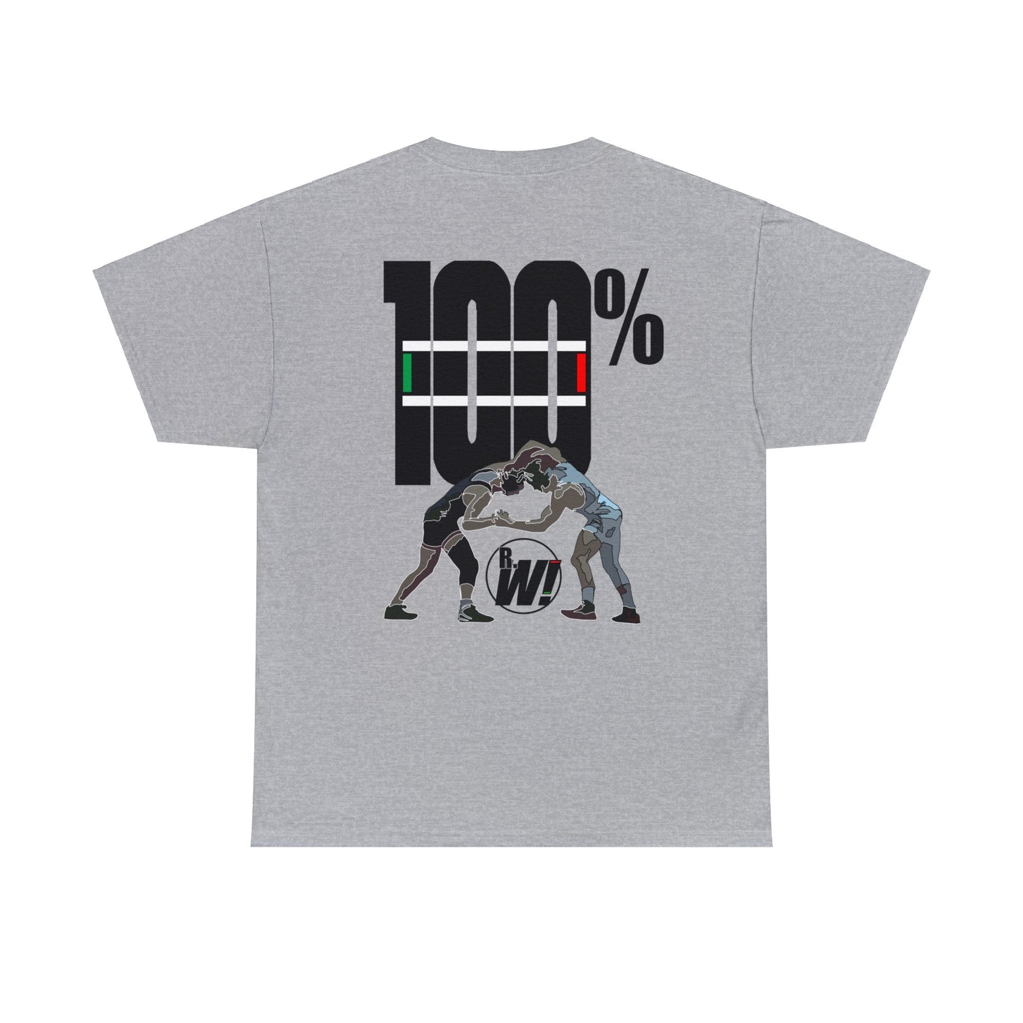 Bro. 100%! Unisex Heavy Cotton Tee, Gildan 5000