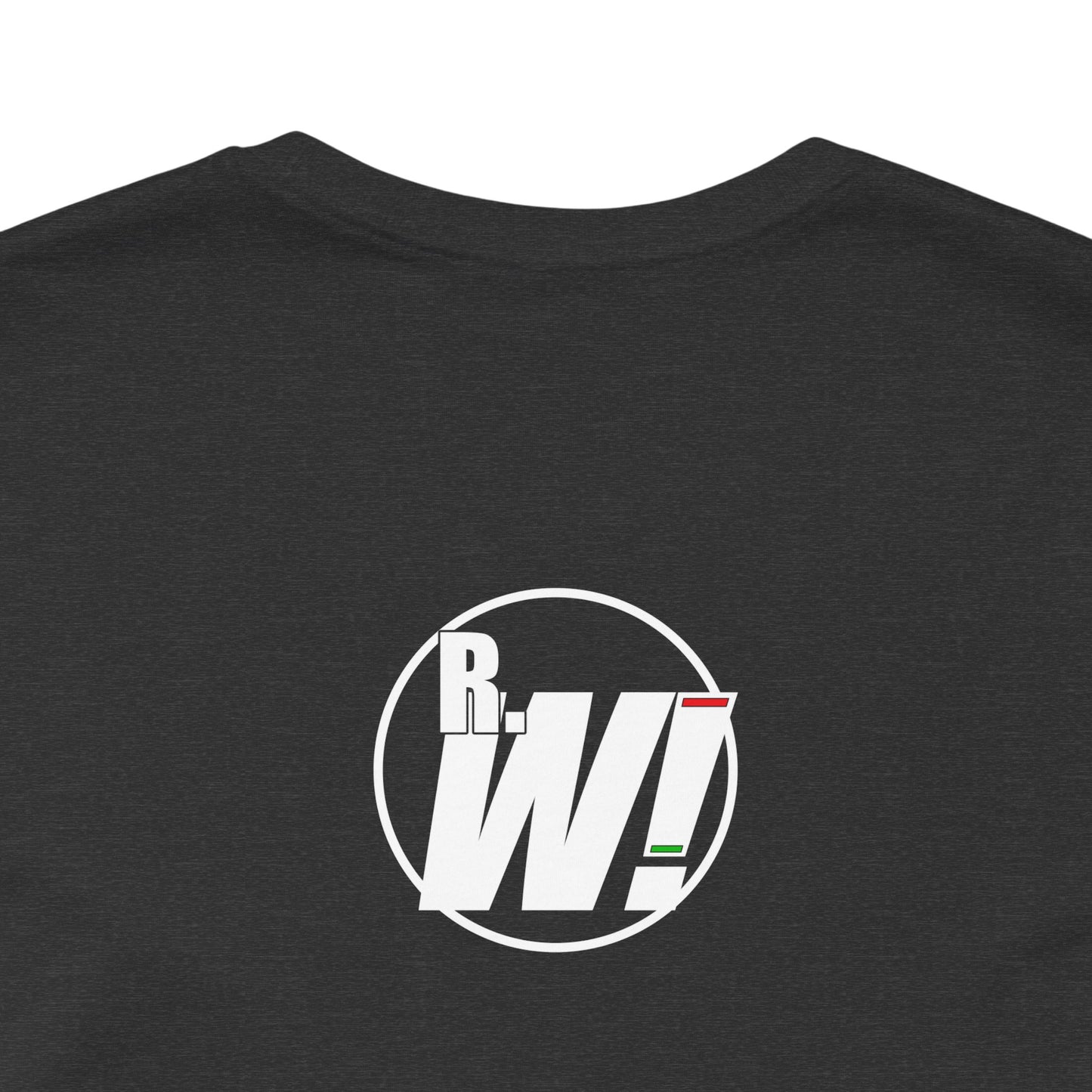 Ready. Wrestle! Gold Logo with Green, Unisex Jersey Short Sleeve Tee