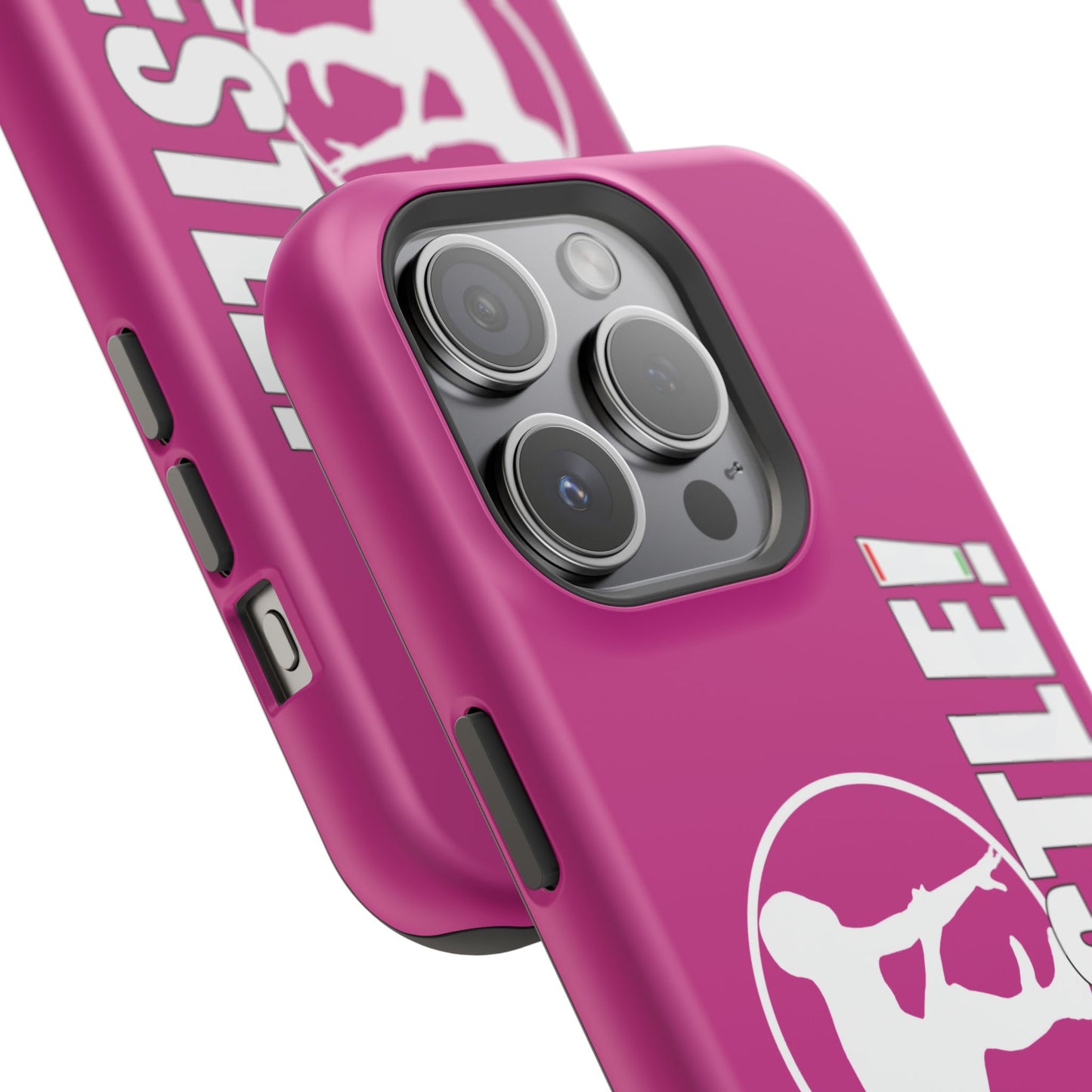 Ready. Wrestle! Pink iPhone Magnetic Impact-Resistant Case