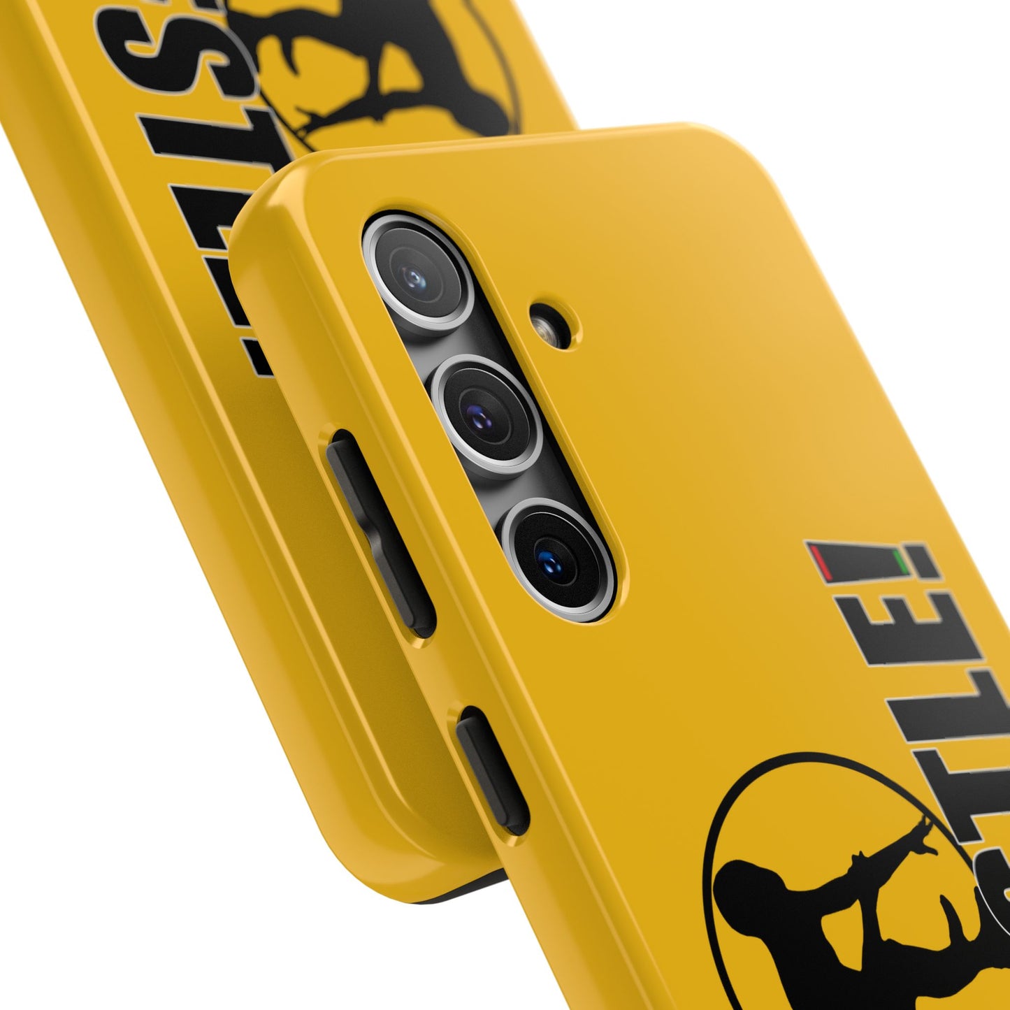 Ready. Wrestle! Yellow Galaxy Tough Phone Case