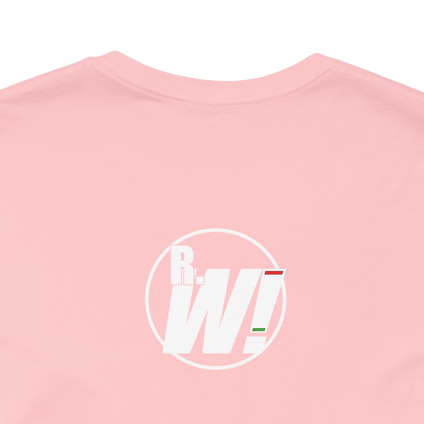 Ready. Wrestle! Gold Logo with Green, Unisex Jersey Short Sleeve Tee