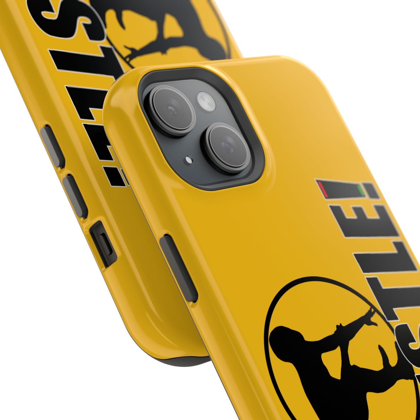 Ready. Wrestle! Yellow iPhone Magnetic Impact-Resistant Case