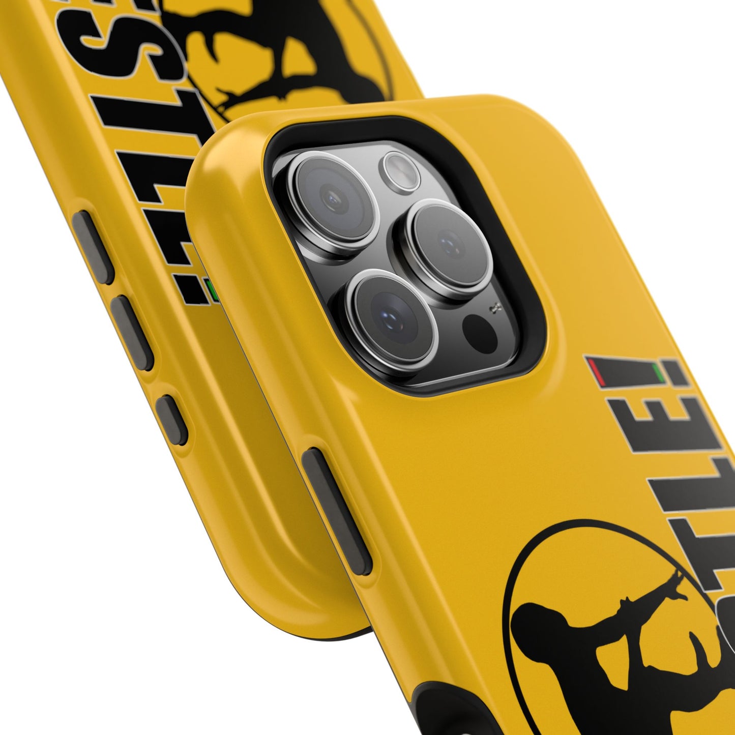Ready. Wrestle! Yellow iPhone Magnetic Impact-Resistant Case