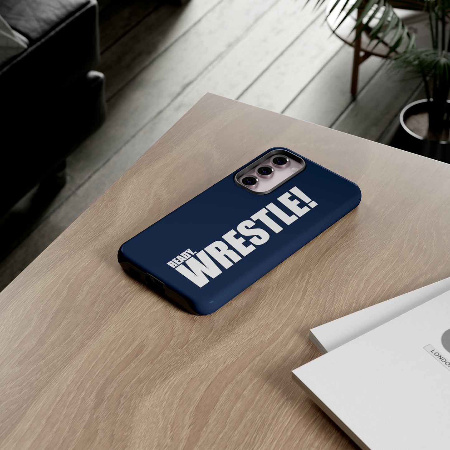 White/Navy Tough Cases