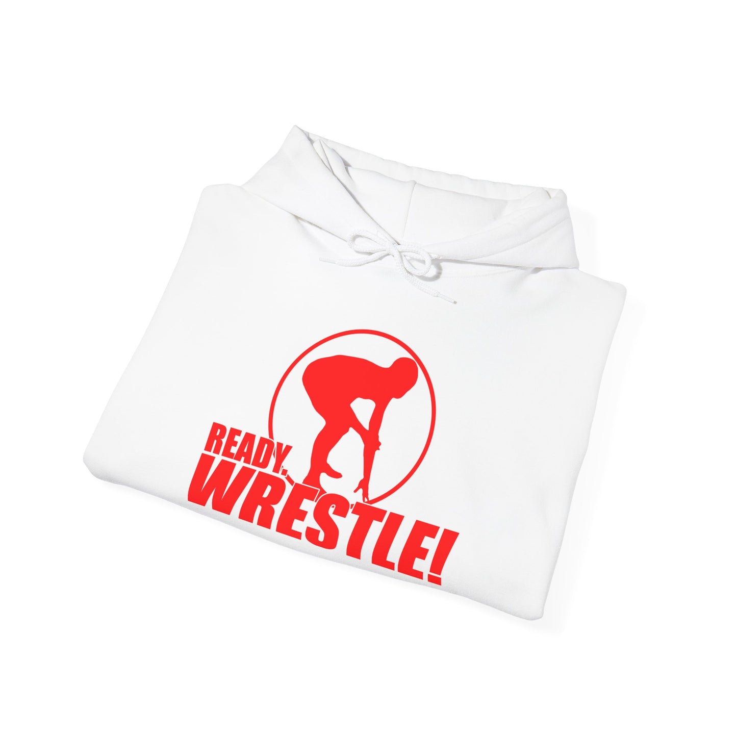 Just Keep Wrestling Hoodie: Ready to Wrestle Sweatshirt, Sportswear for Wrestlers, Gift for Coaches, Competitive Sports Apparel, Gym & Training Gear