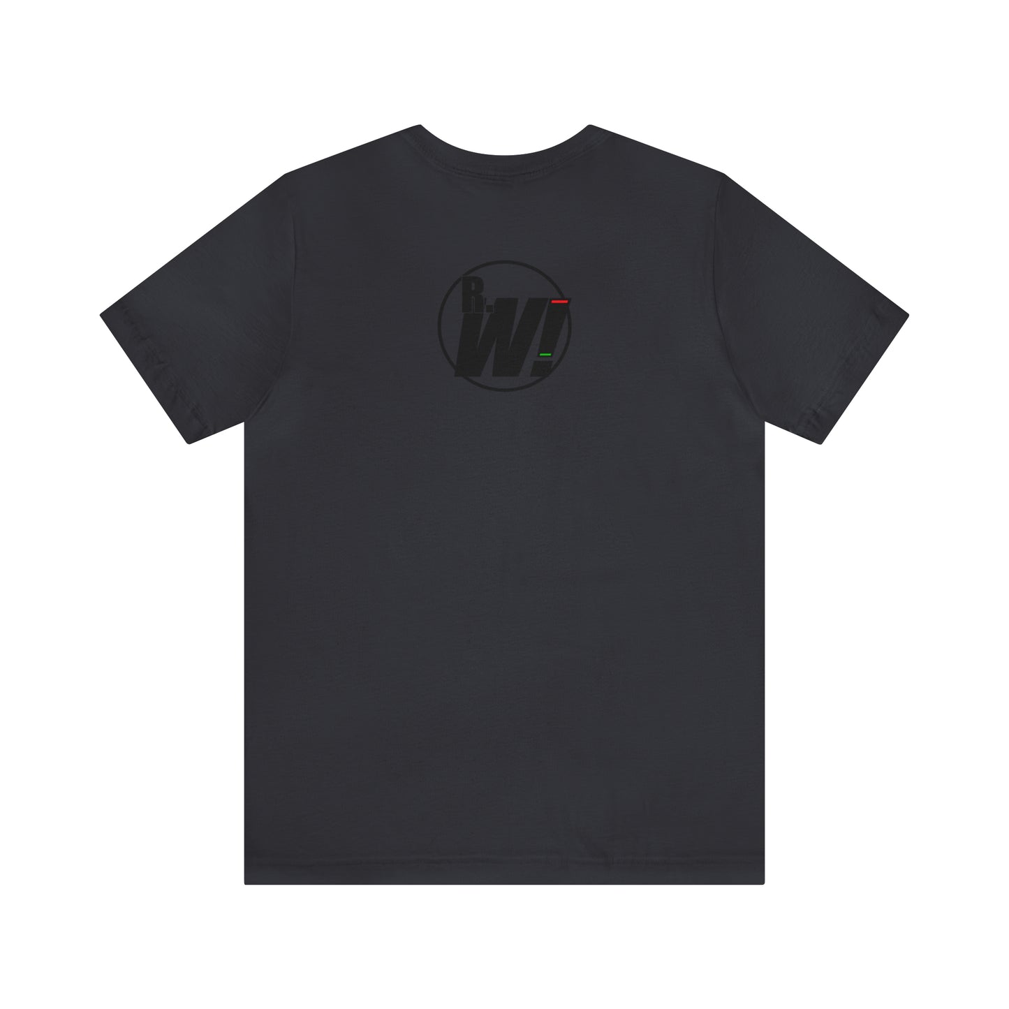 Ready. Wrestle! Navy Logo w/Red Silhouettes, Unisex Heavy Cotton Tee Bella+Canvas