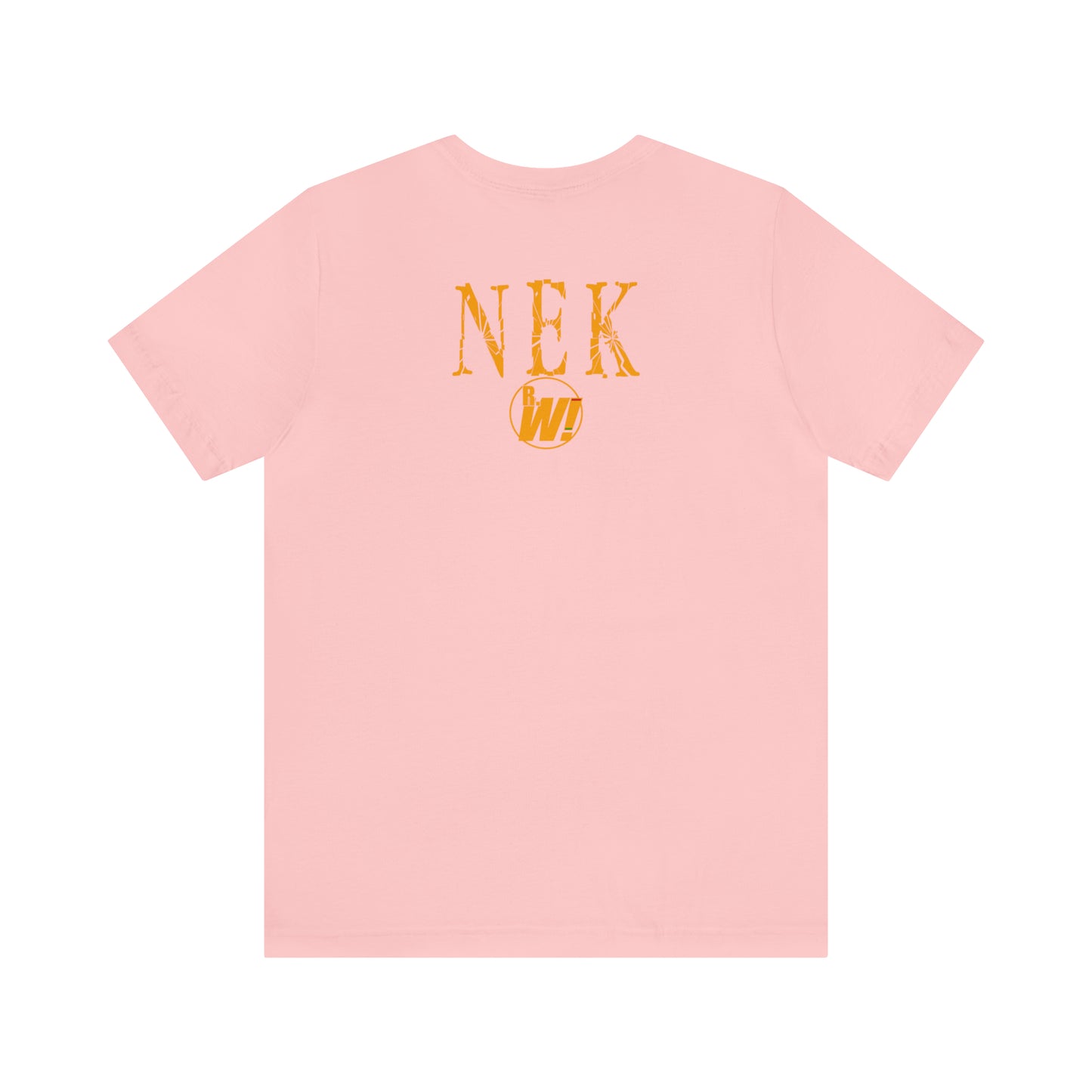 NEK Python Wrestling, Gold Logo, Unisex Jersey Short Sleeve Tee