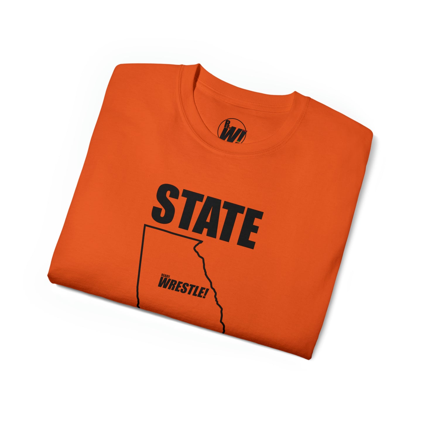 Georgia State Bound, Unisex Ultra Cotton Tee, Black Logo