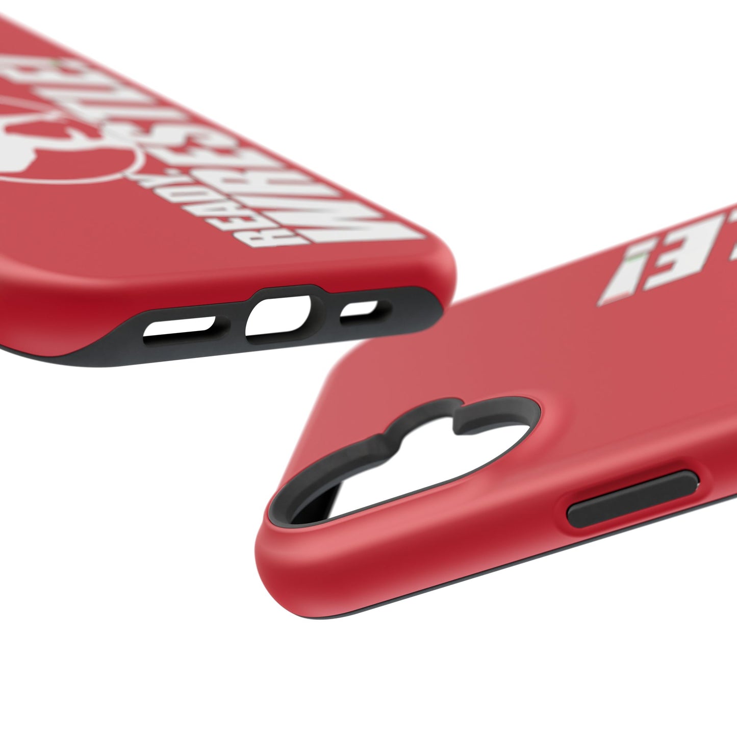 Ready. Wrestle! Red iPhone Magnetic Impact-Resistant Case