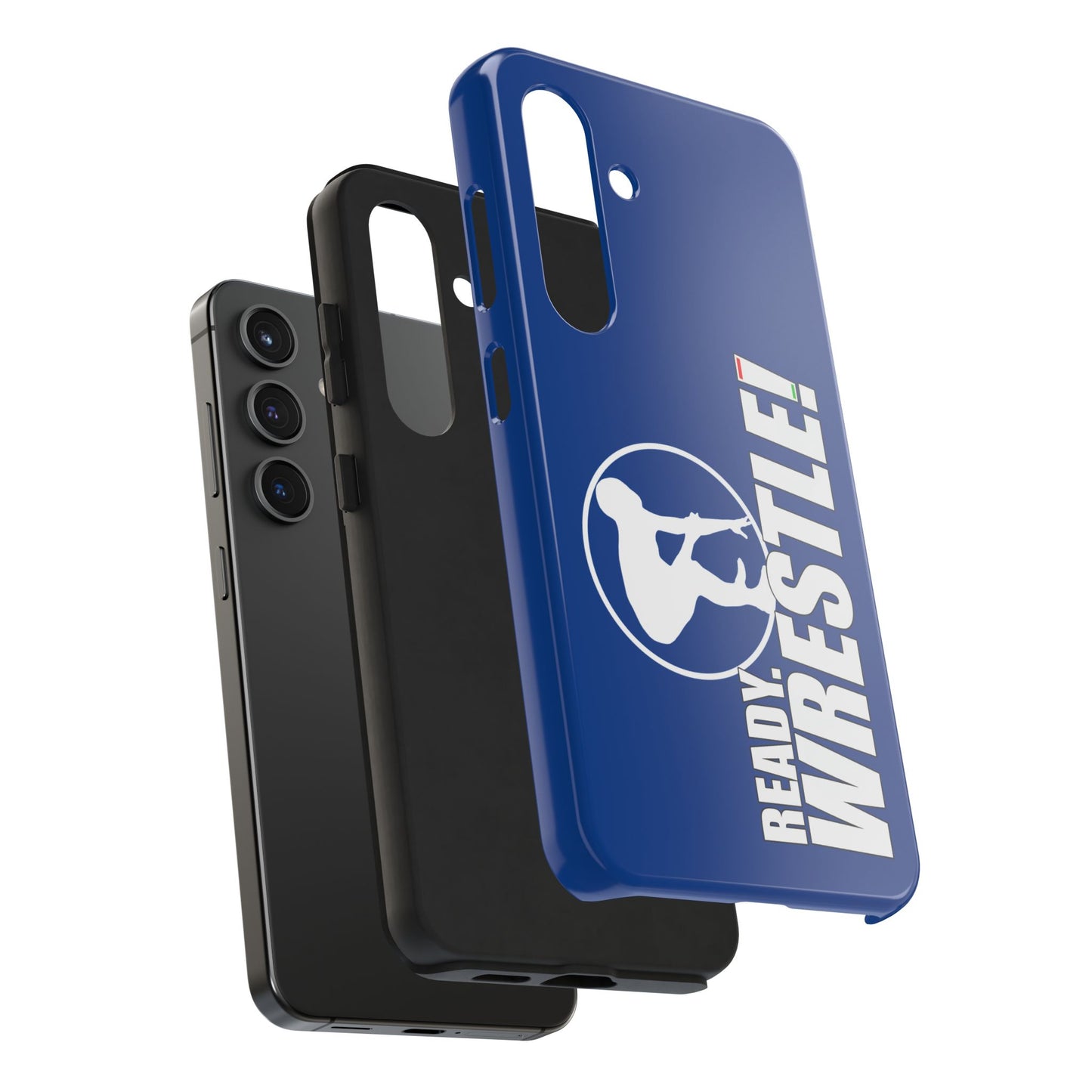 Ready. Wrestle! Blue Galaxy Tough Phone Case