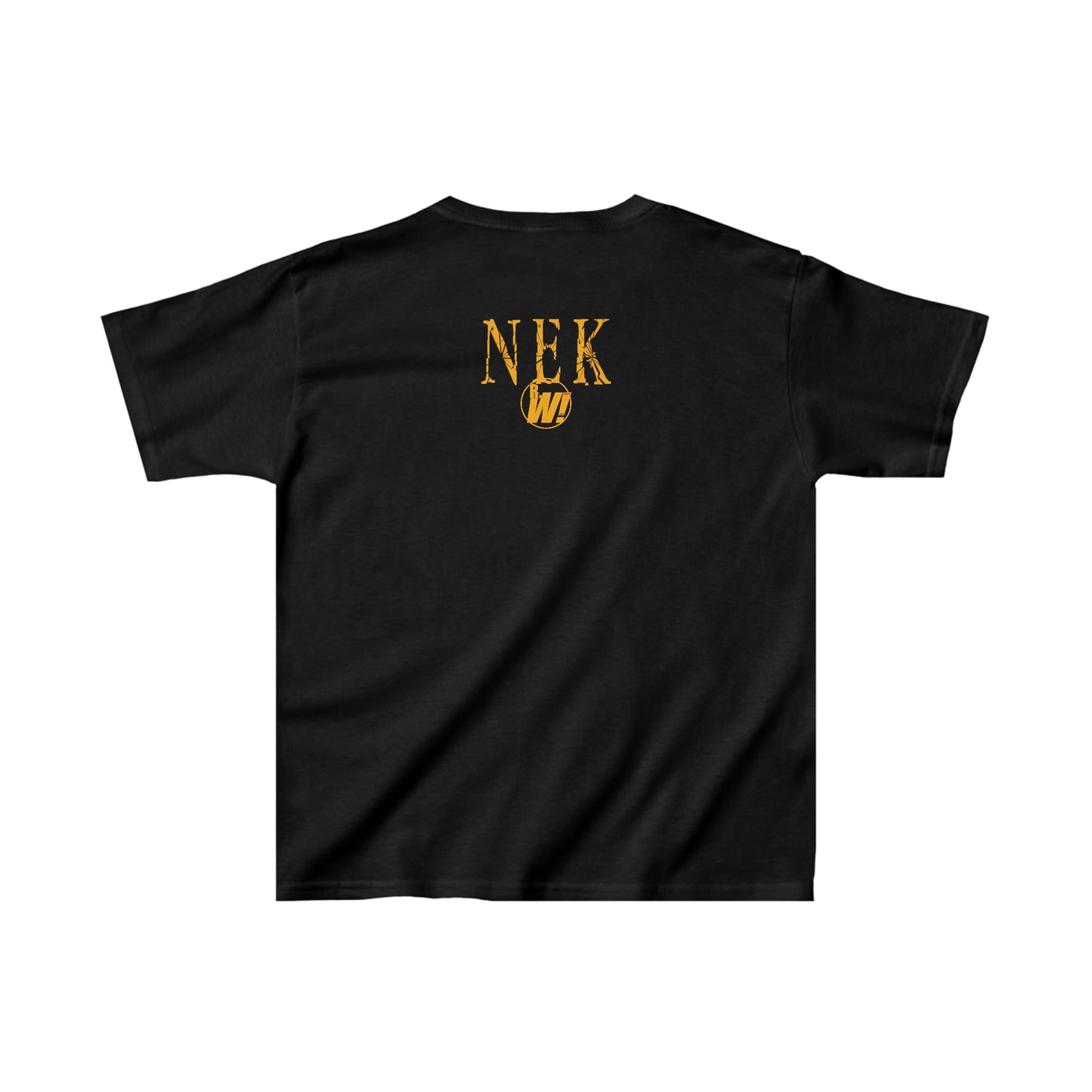 NEK Python Wrestling Kids, Gold Logo, Unisex Jersey Short Sleeve Tee