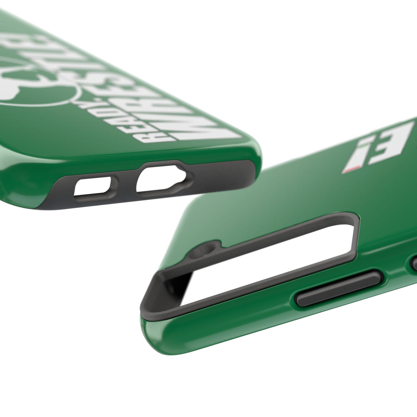 Ready. Wrestle! Green Galaxy Tough Phone Case