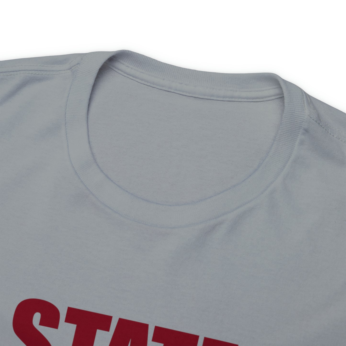 Minnetsota State Bound, Maroon Logo, Unisex Heavy Cotton Tee