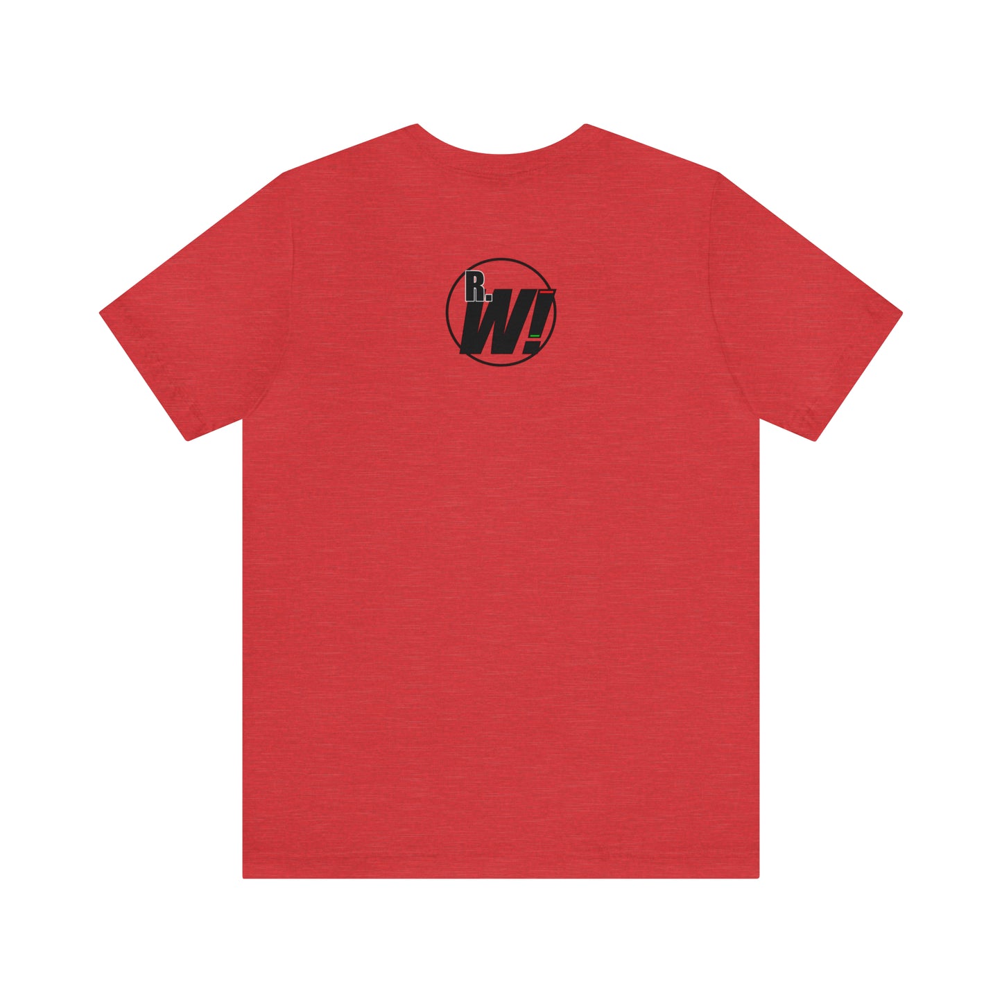 Ready. Wrestle! Black Logo w/Red Silhouettes, Unisex Heavy Cotton Tee Bella+Canvas